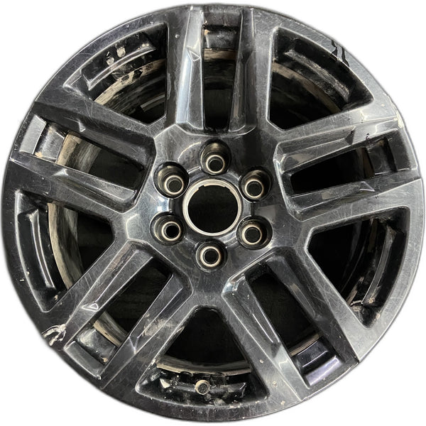 22 Inch OEM Chevy Silverado 1500 Black Rim - 2019 2020 - Replacement Wheel
