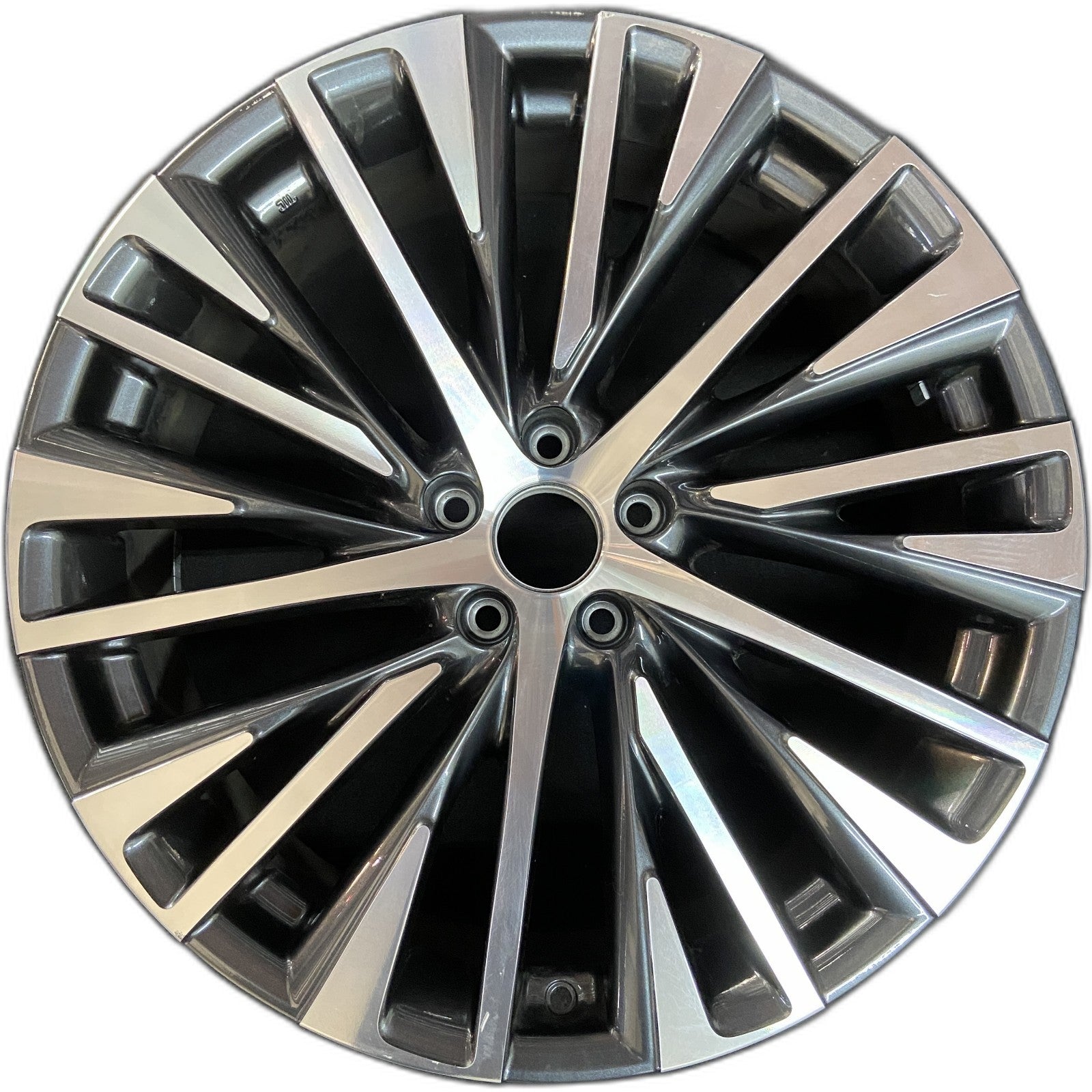 えむ Lexus MACHINED CHARCOAL RX350h RX500h RX350 OEM Wheel 21x8 Inch