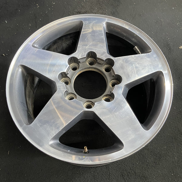 Chevrolet GMC POLISHED GREY SIERRA 2500 PICKUP SILVERADO OEM Wheel ...