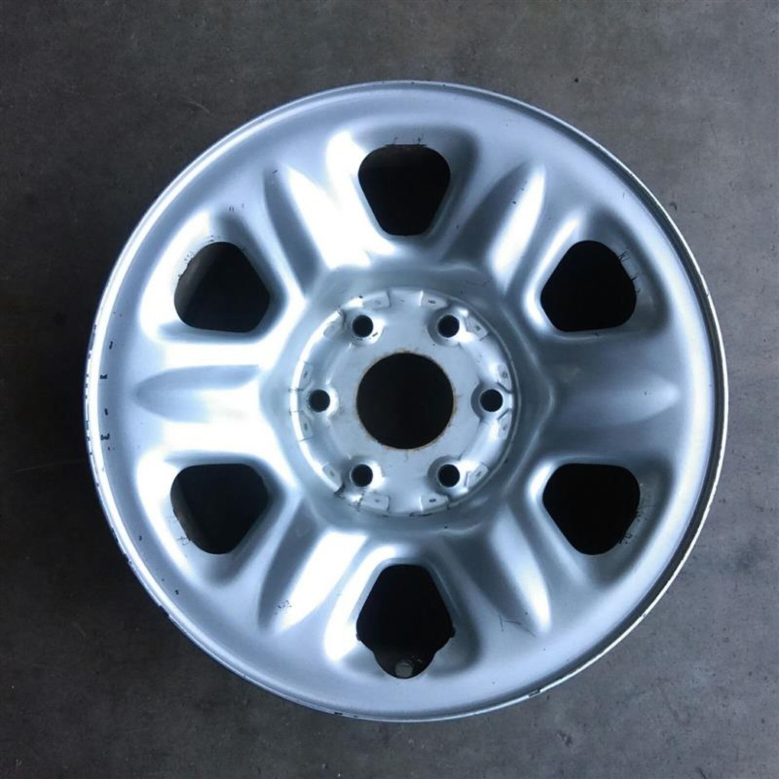 Nissan SILVER TITAN OEM Wheel 17x7.5 Inch 2004-2007 403007S000 steel 6 ...