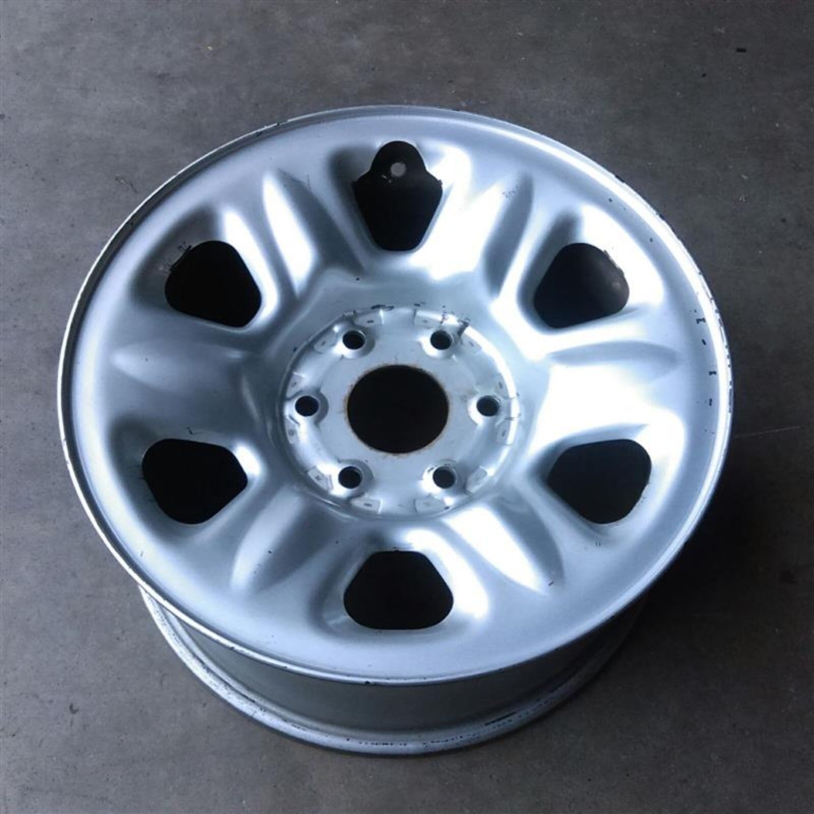 Nissan SILVER TITAN OEM Wheel 17x7.5 Inch 2004-2007 403007S000 steel 6 ...