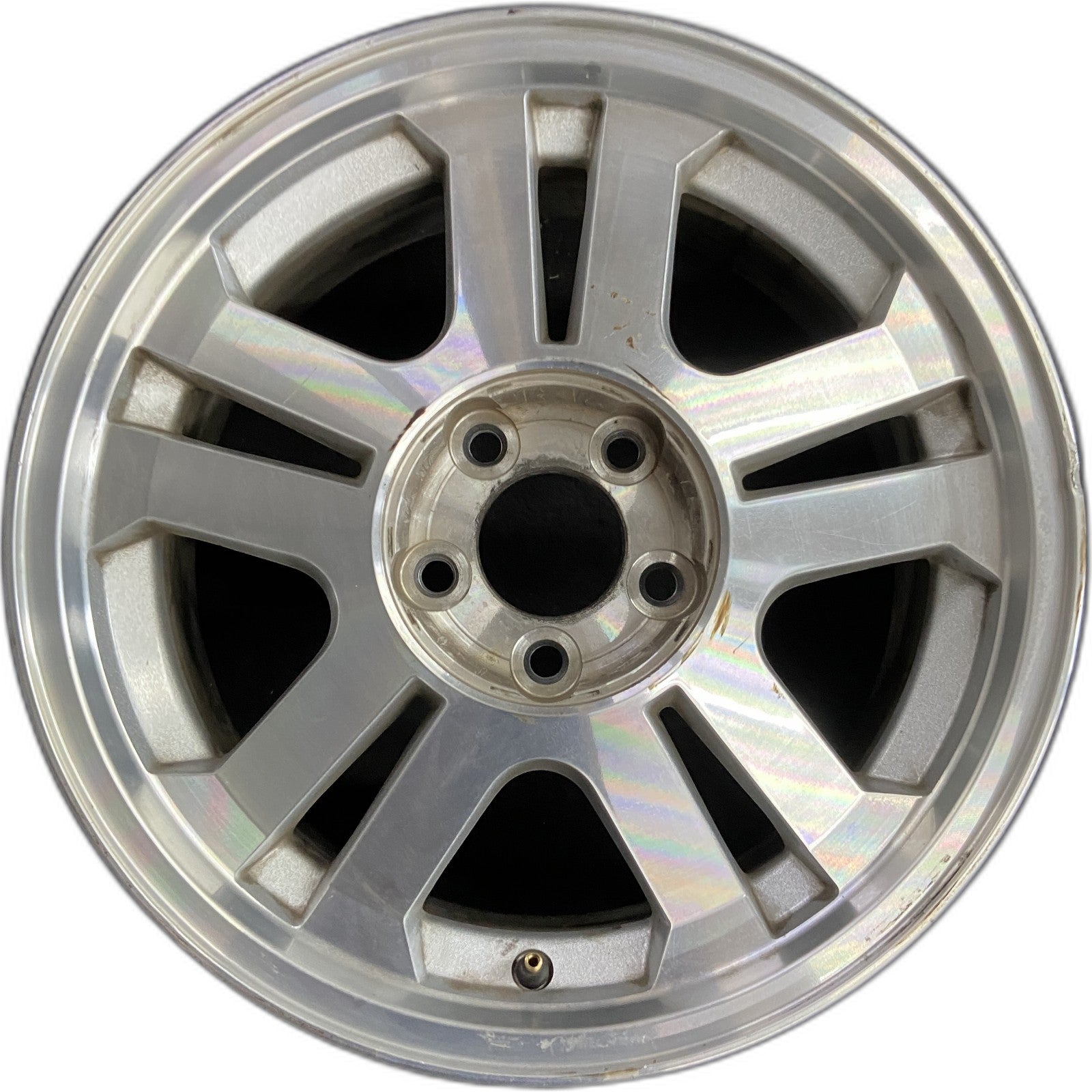 Ford MACHINED SILVER MUSTANG OEM Wheel 2006-2009 17x8 Inch 5 spoke ...