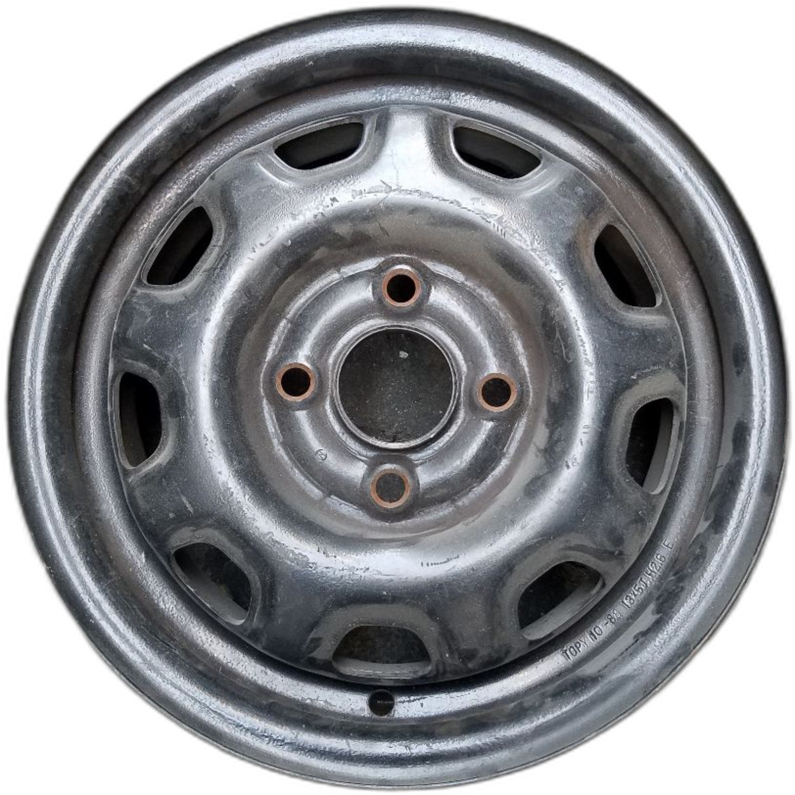 Honda BLACK CIVIC OEM Wheel 14x5 Inch 1990-1991 3441748 42700SH1A22 ...