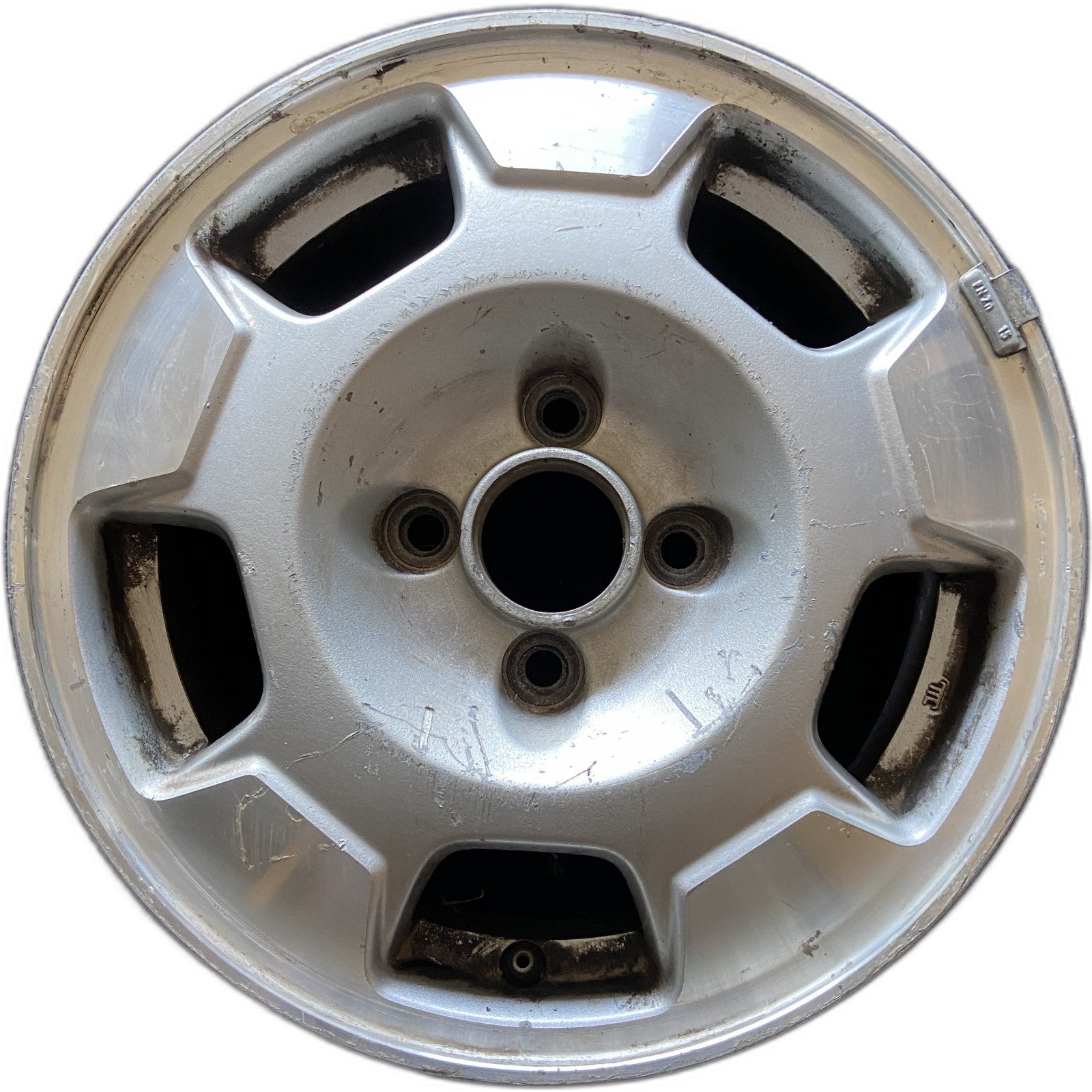 Honda MACHINED SILVER CIVIC OEM Wheel 2003-2005 14x5.5 Inch 42700S5BA01 ...