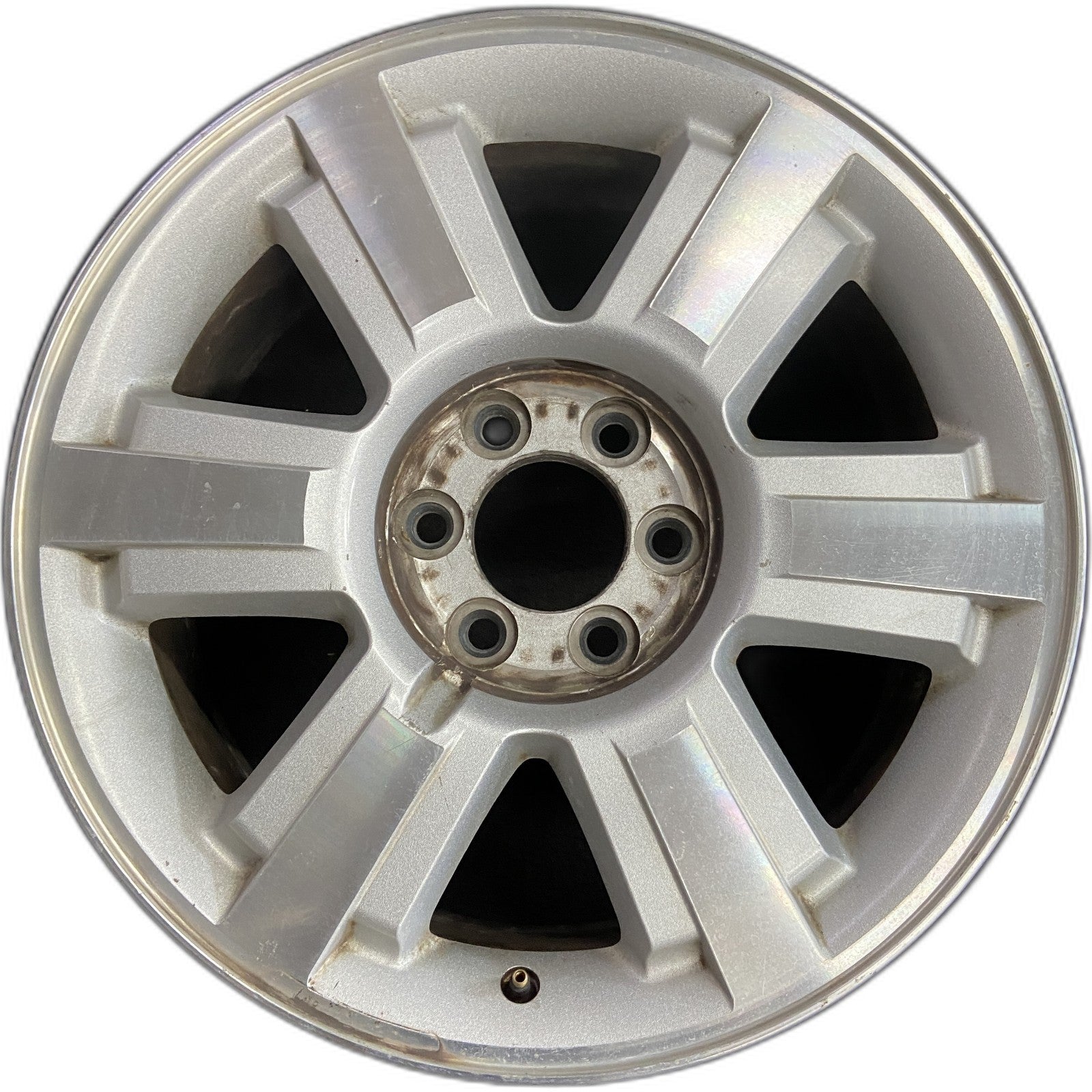 Ford MACHINED SILVER F150 PICKUP OEM Wheel 2006-2008 20x8.5 6L341007MA ...