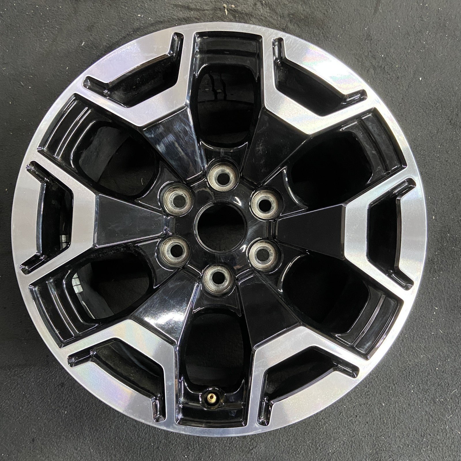Lightning Bolt Rim Ford MACHINED BLACK F150 LIGHTNING OEM Wheel 2022-2024 NL381007AA ...