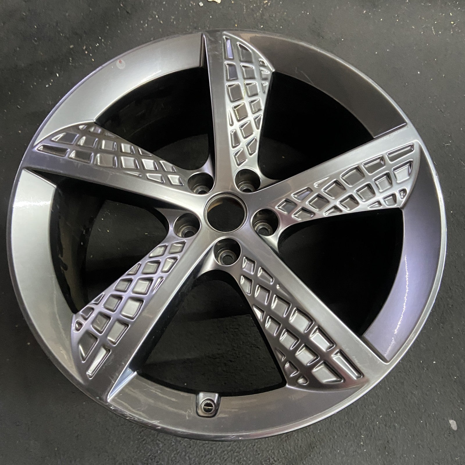 Genesis GV70 OEM Wheel 2022-2024 21x9 Inch 5 spoke 52910AR210 Original ...