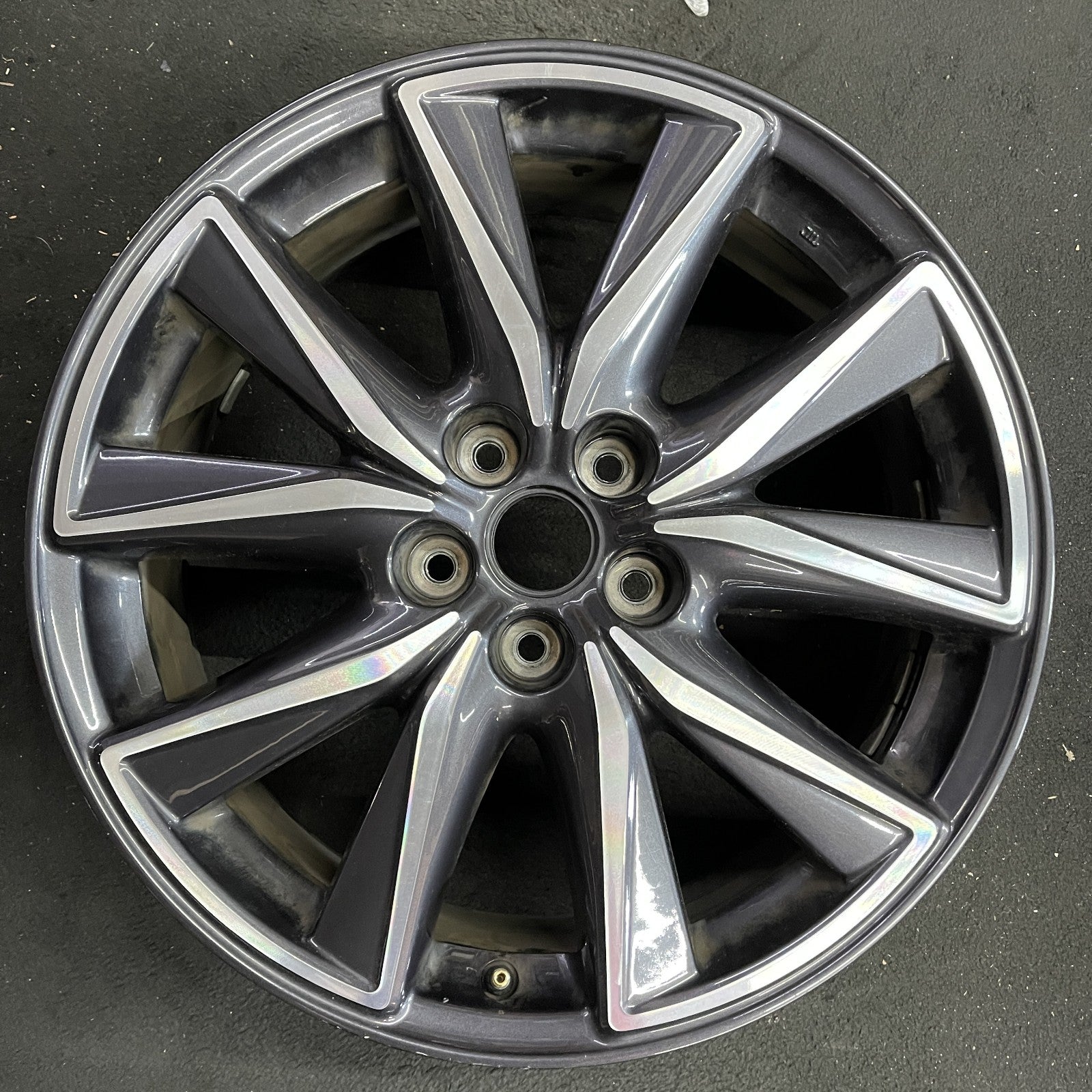 Mazda MACHINED CHARCOAL CX-5 OEM Wheel aluminum 2017-2018