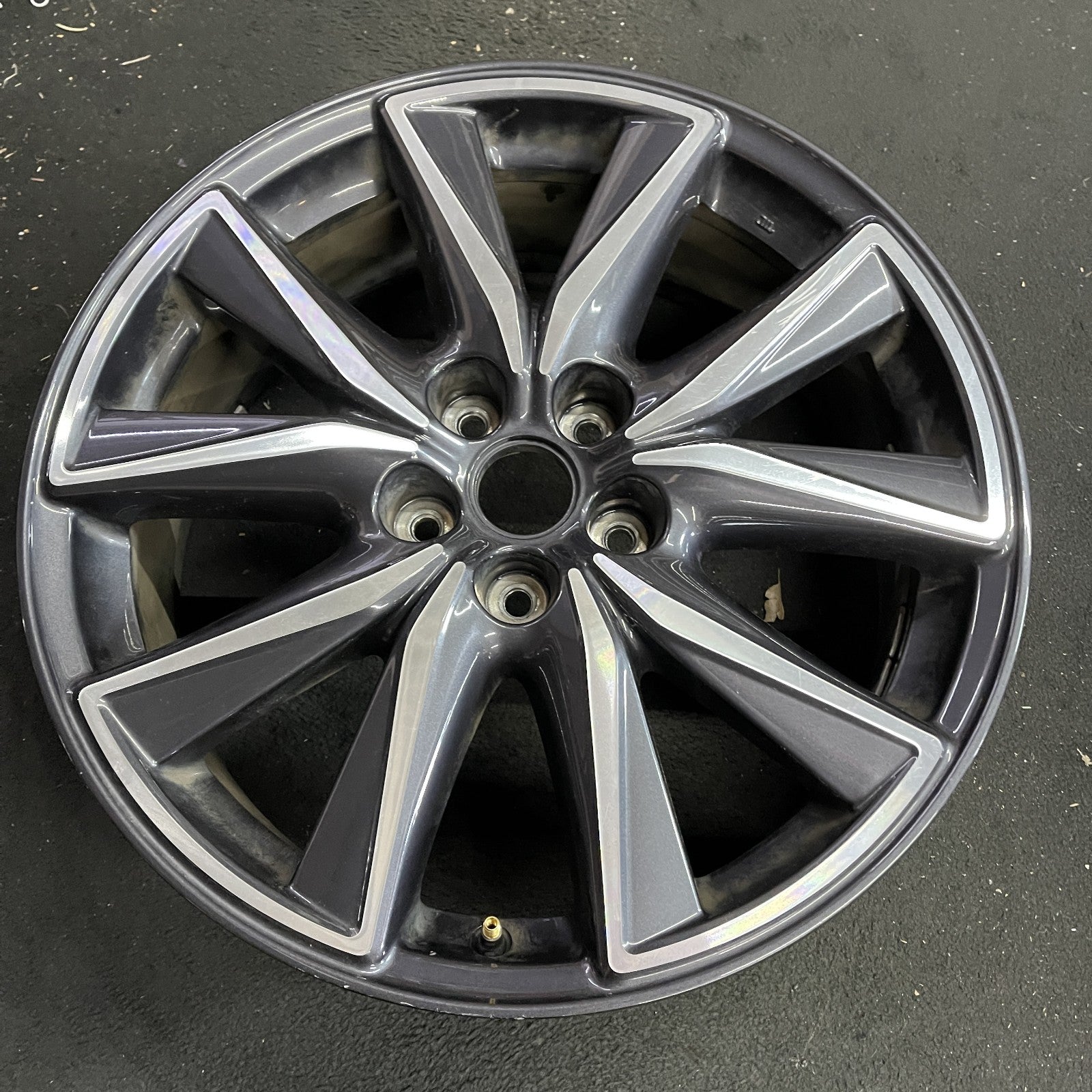 Mazda MACHINED CHARCOAL CX-5 OEM Wheel aluminum 2017-2018