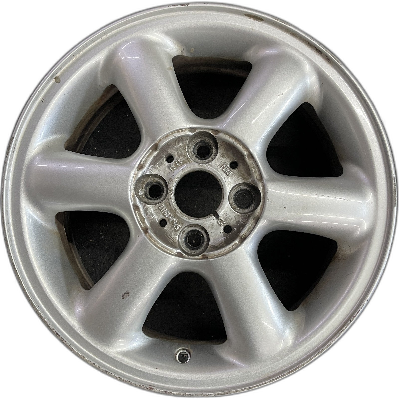 Mini SILVER CLUBMAN COOPER OEM Wheel 15x5.5 Inch 2008-2014 36116769405 ...