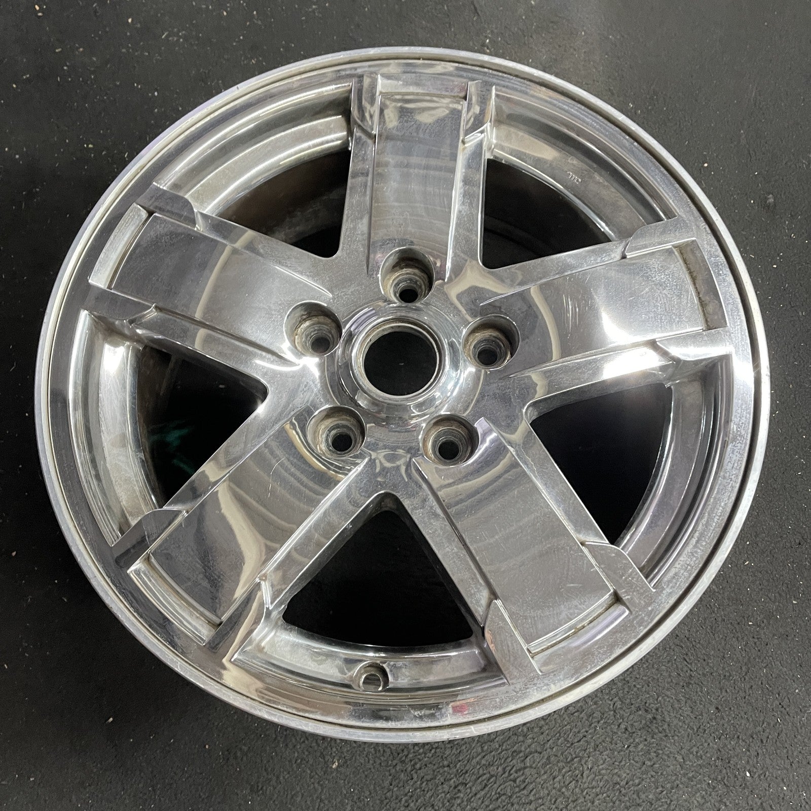 Jeep CHROME GRAND CHEROKEE OEM Wheel 17x7.5 Inch 2005-2007 Limited Rim ...