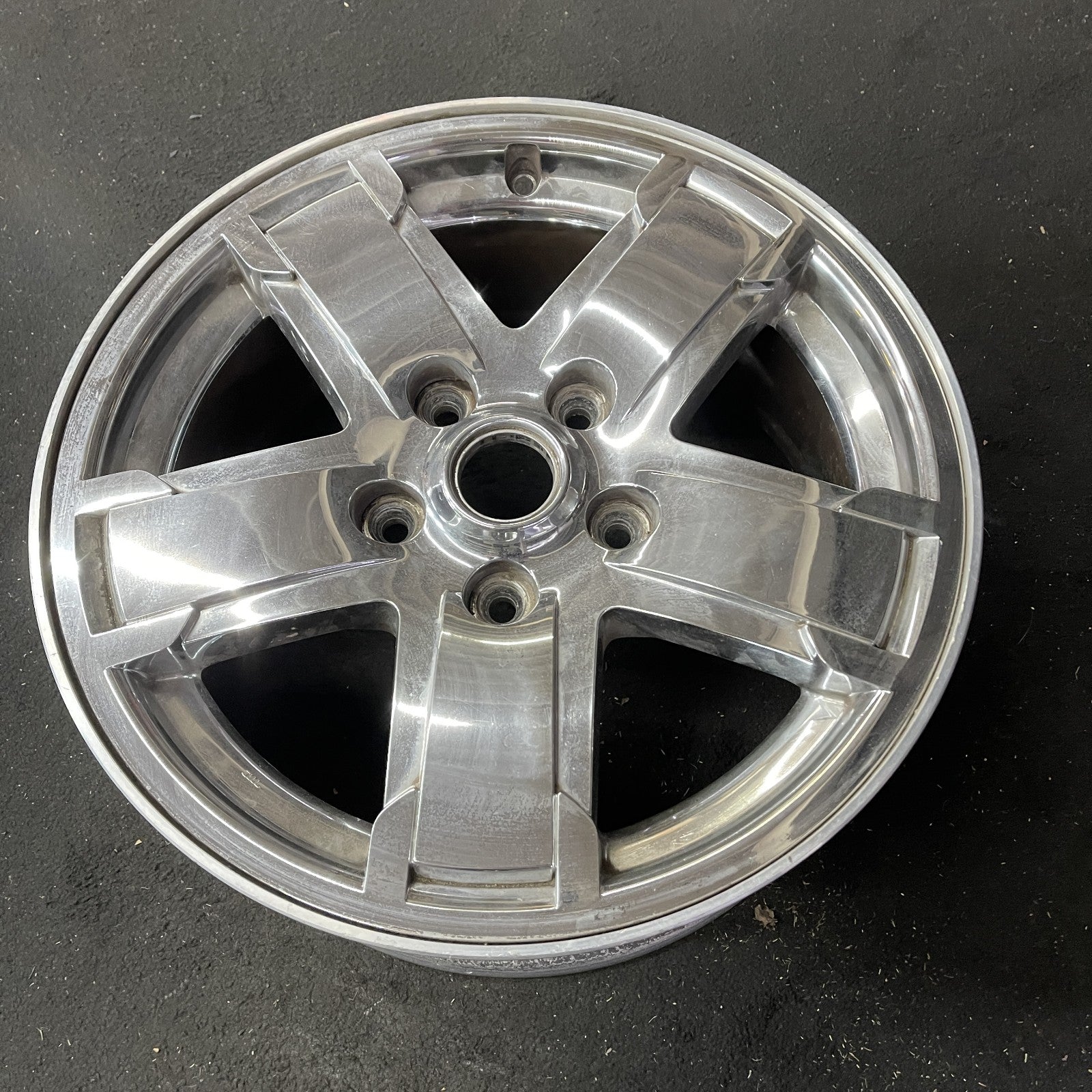 Jeep CHROME GRAND CHEROKEE OEM Wheel 17x7.5 Inch 2005-2007 Limited Rim ...