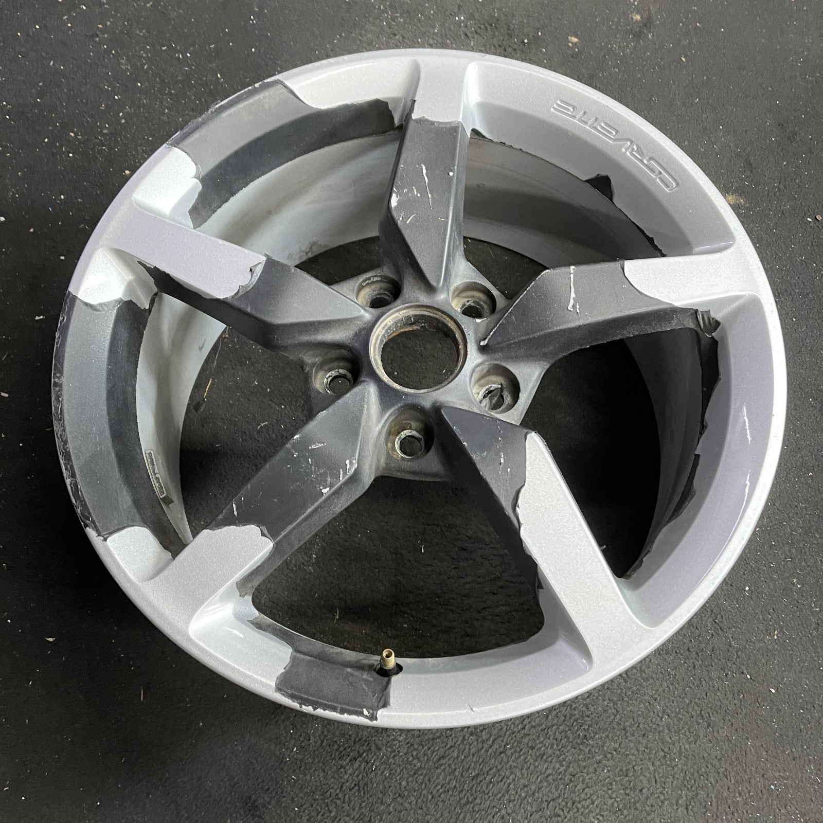 FRONT Chevrolet CORVETTE OEM Wheel 2014-2015 20986435 AAPA 18x8.5 Inch ...