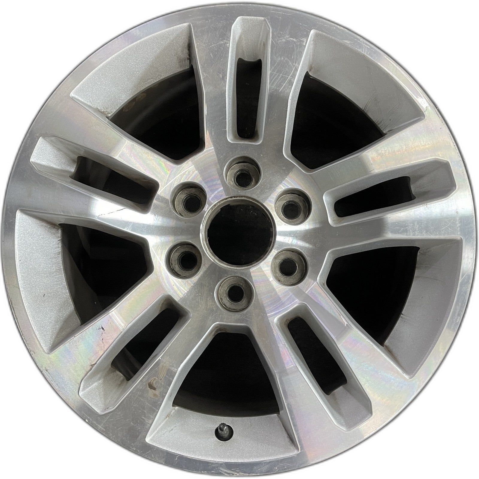 20937769 Code Rd1 GMC Chevrolet MACHINED SILVER SIERRA 1500 PICKUP SUBURBAN OEM Wheel ...