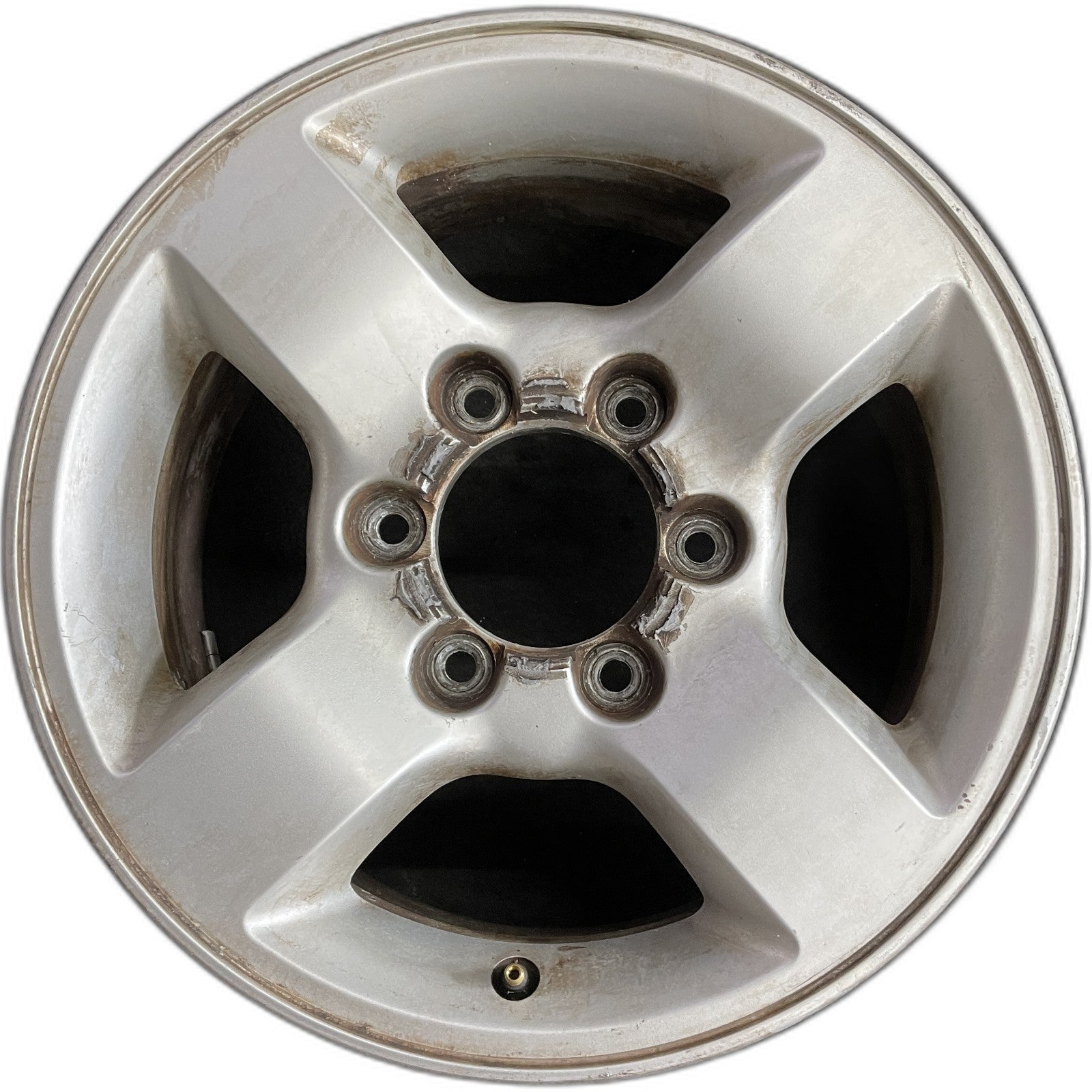 Nissan SILVER XTERRA OEM Wheel 16x7 Inch 2004 40300ZD216 4 spoke flat ...