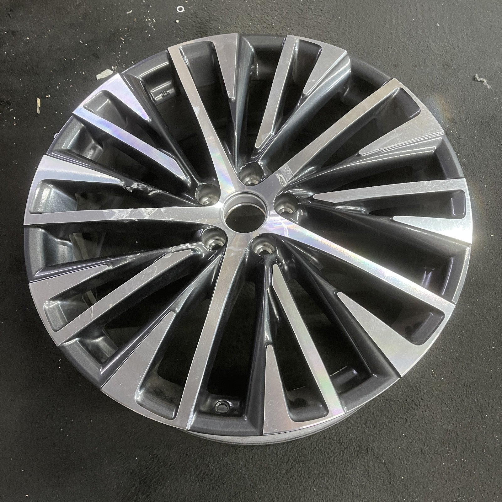 Lexus MACHINED CHARCOAL RX350 RX500h RX450H RX350h OEM Wheel 21x8 Inch ...