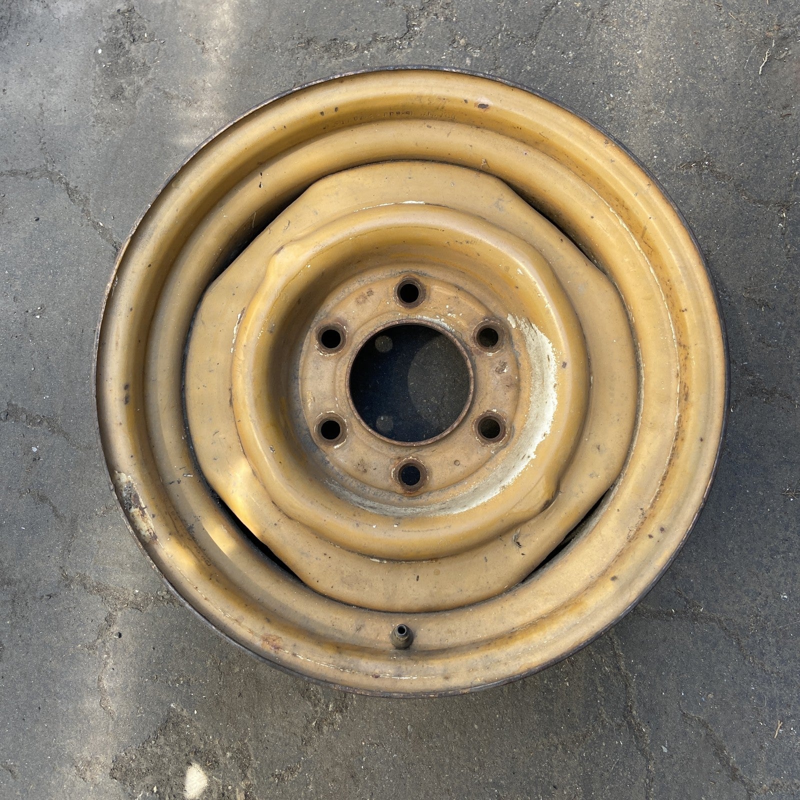 Chevrolet GMC Jeep WAGONEER 10 PICKUP OEM BLAZER/JIMMY full size 4x4  1974-1987 14005728 XU J5352164 CC 15x6 Inch STEEL Original Rim Factory