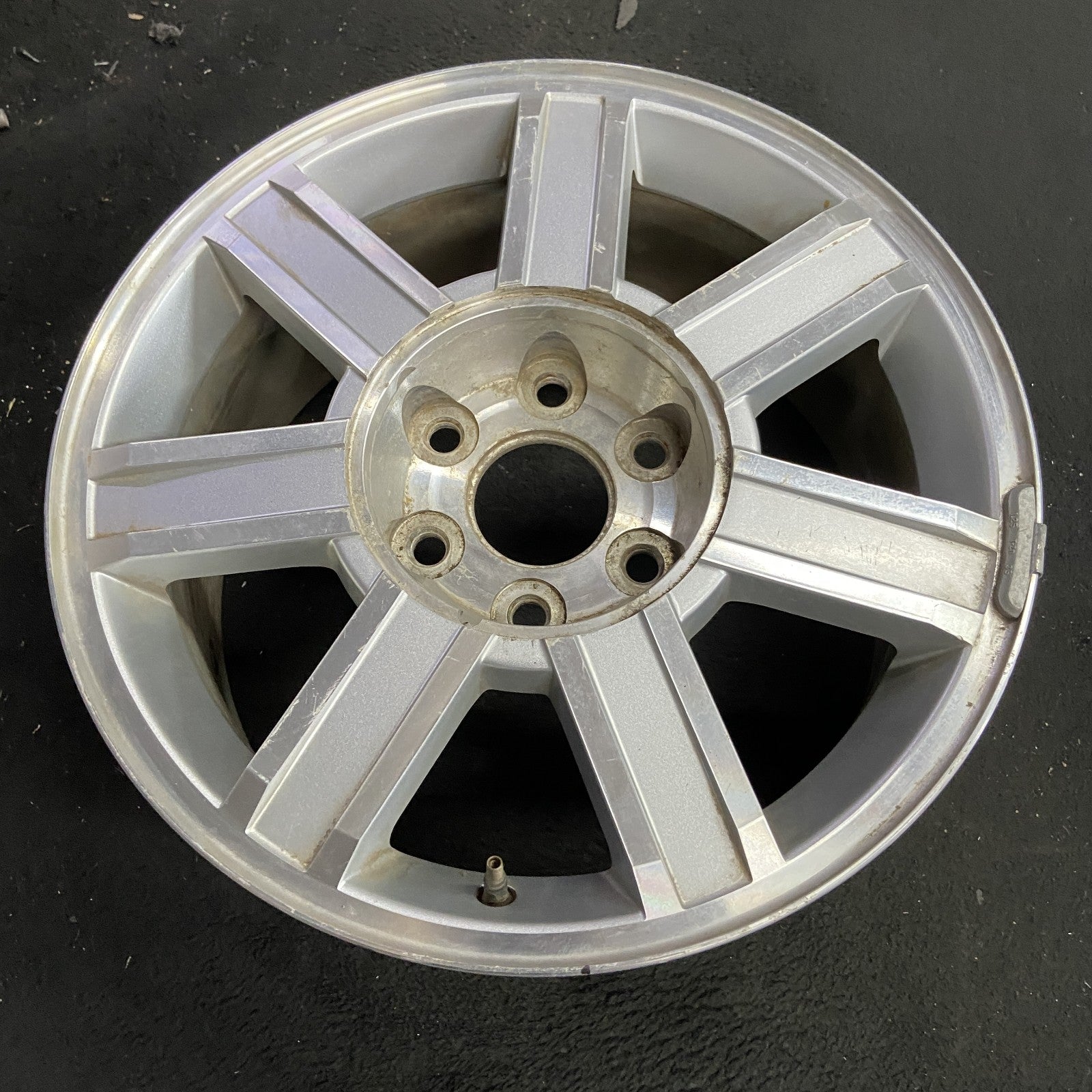 Cadillac MACHINED SILVER ESCALADE EXT ESV OEM 18x8 Inch 2007-2014 HAP ...