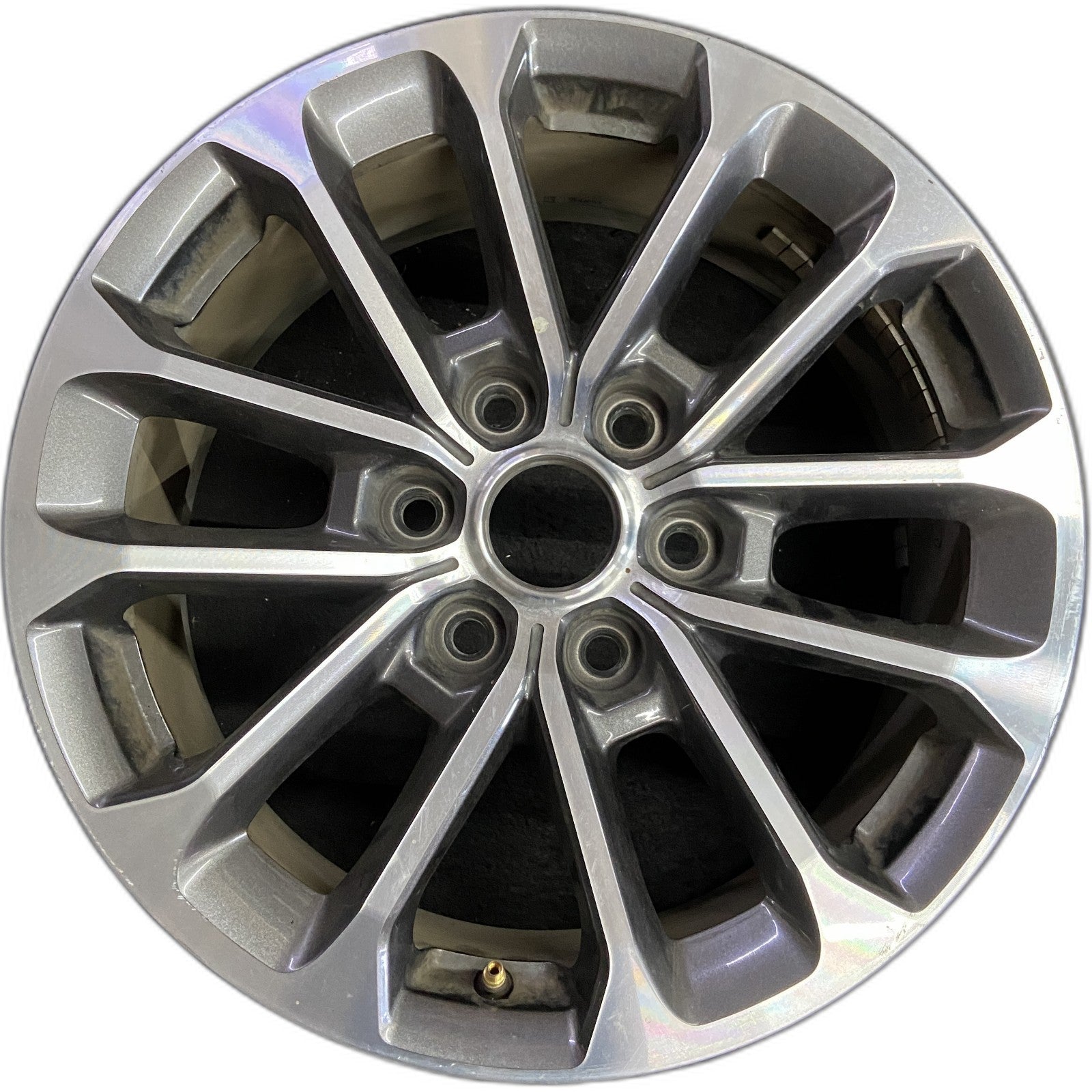 Ford MACHINED GREY F150 PICKUP OEM 18x7.5 Inch 2018-2020 JL3Z1007A 12 ...