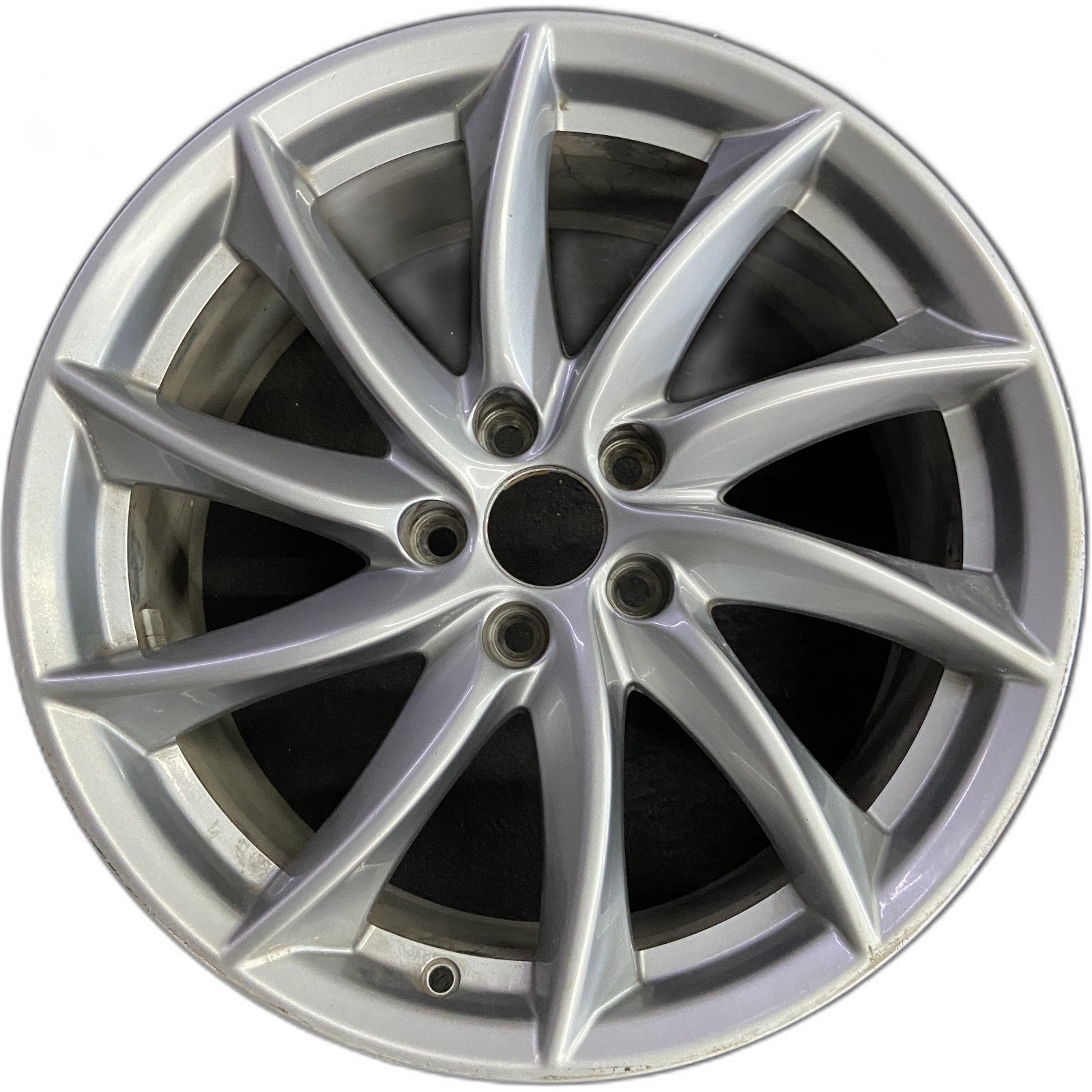 2018 Alfa Romeo Rim Alfa Romeo SILVER GIULIA OEM 2017-2021 18x8 Inch 6CP08MAAAA 10 spoke ...
