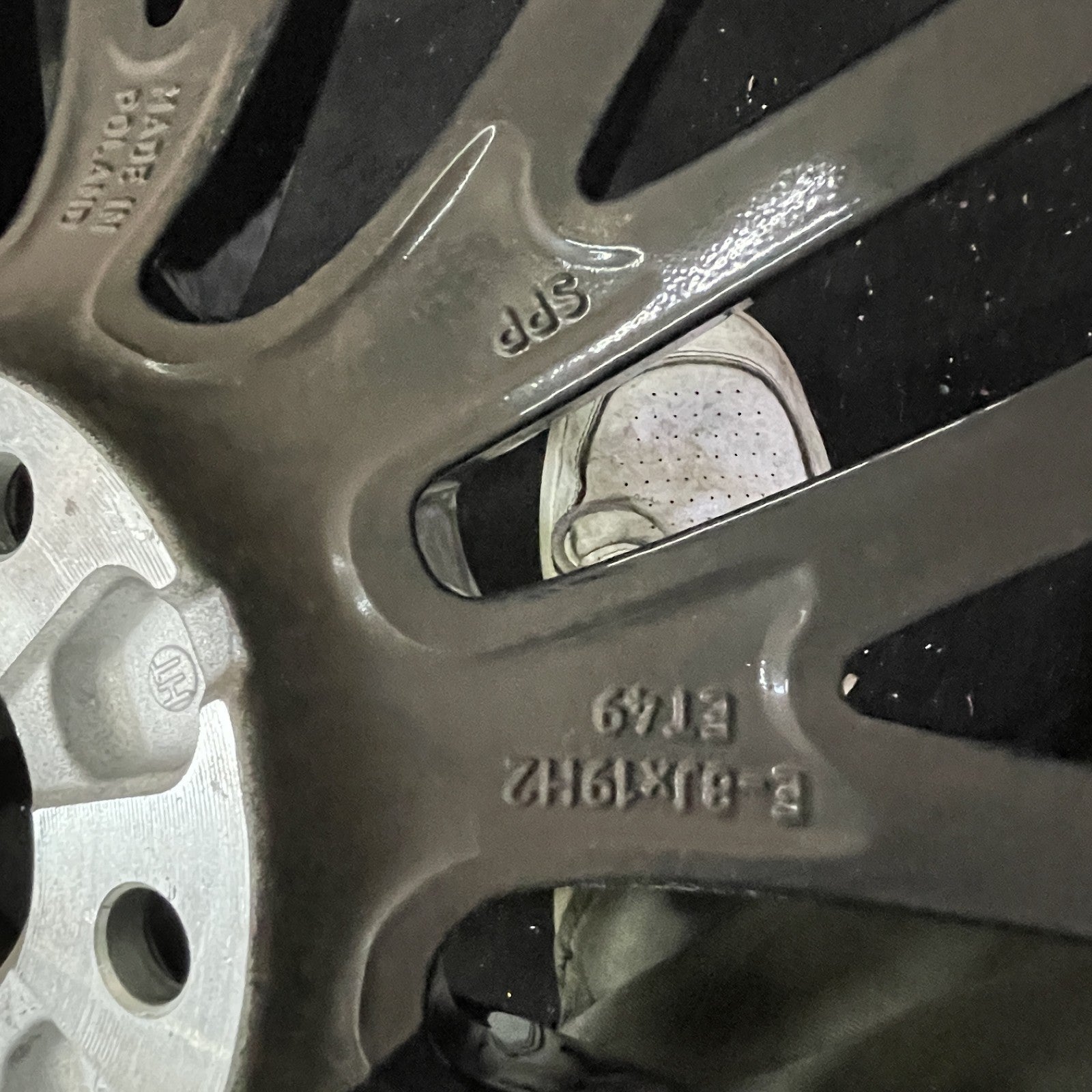 Audi MACHINED CHARCOAL S3 OEM 19x8 Inch 2025 8Y0601025DC Factory Rim ...