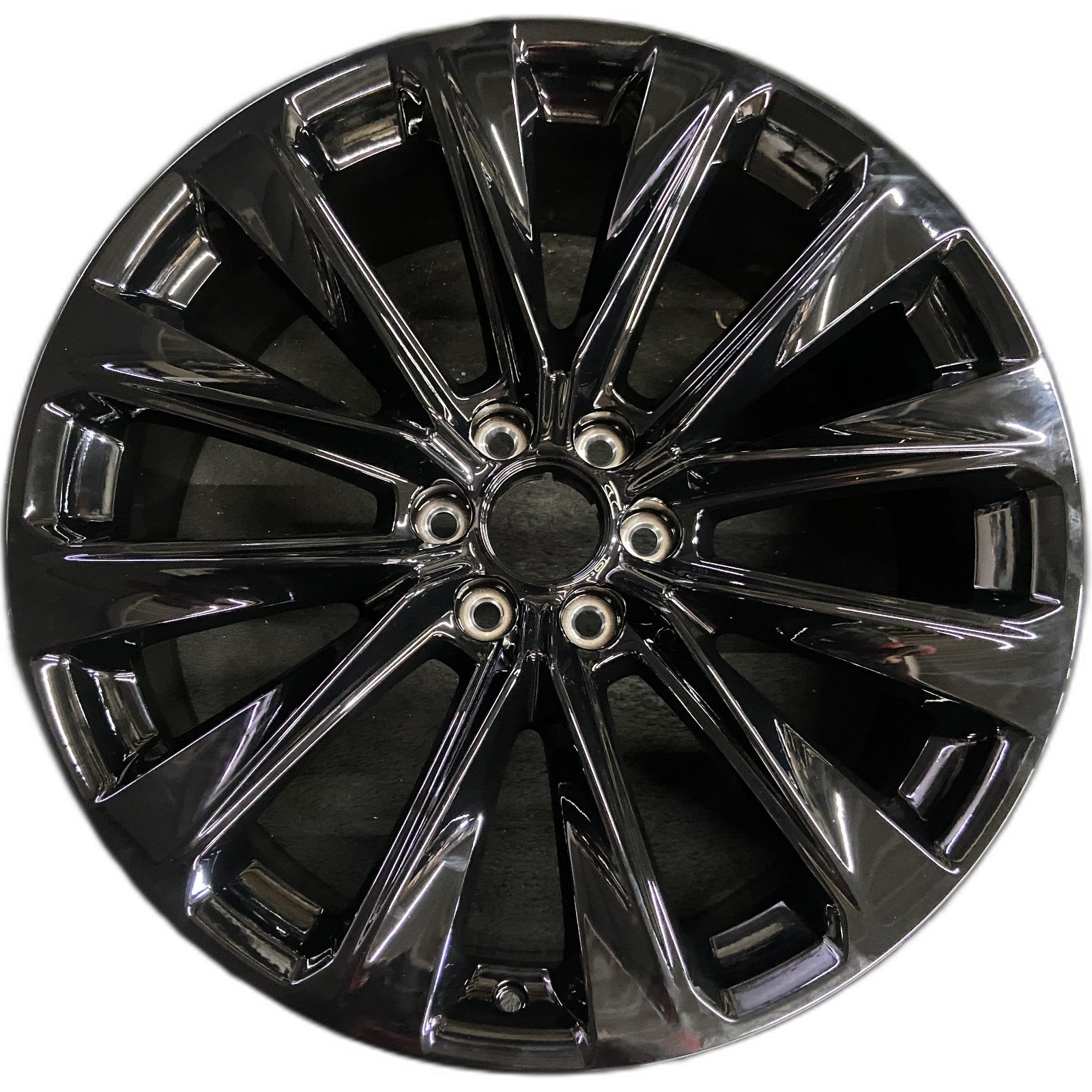 Cadillac ESCALADE ESV OEM 24x9.5 Inch 2025 84934745 12 spoke black opt ...