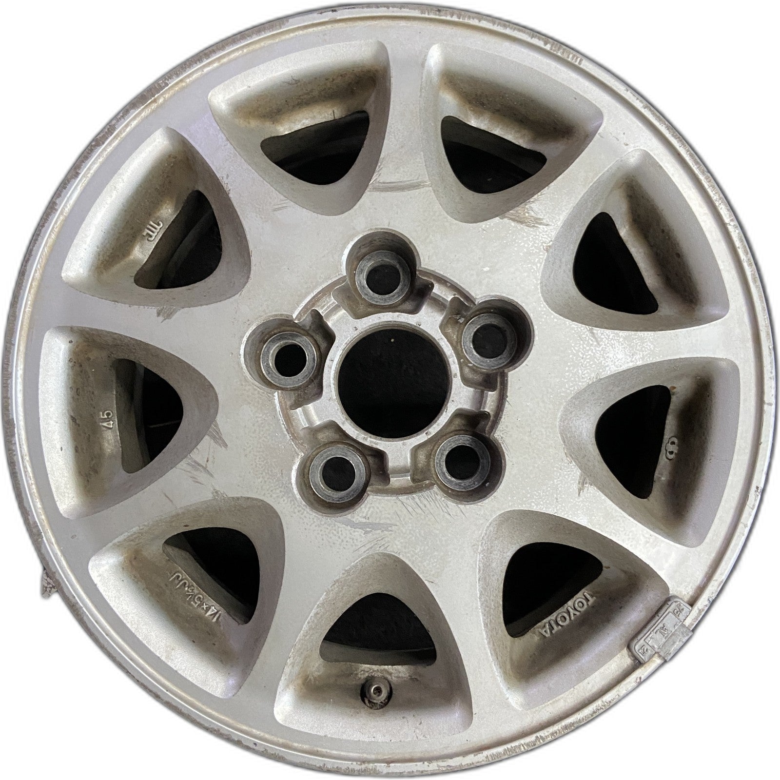 Toyota CAMRY OEM 1992-1996 14x5.5 Inch 4261106090 9 spoke LE ALLOY ...