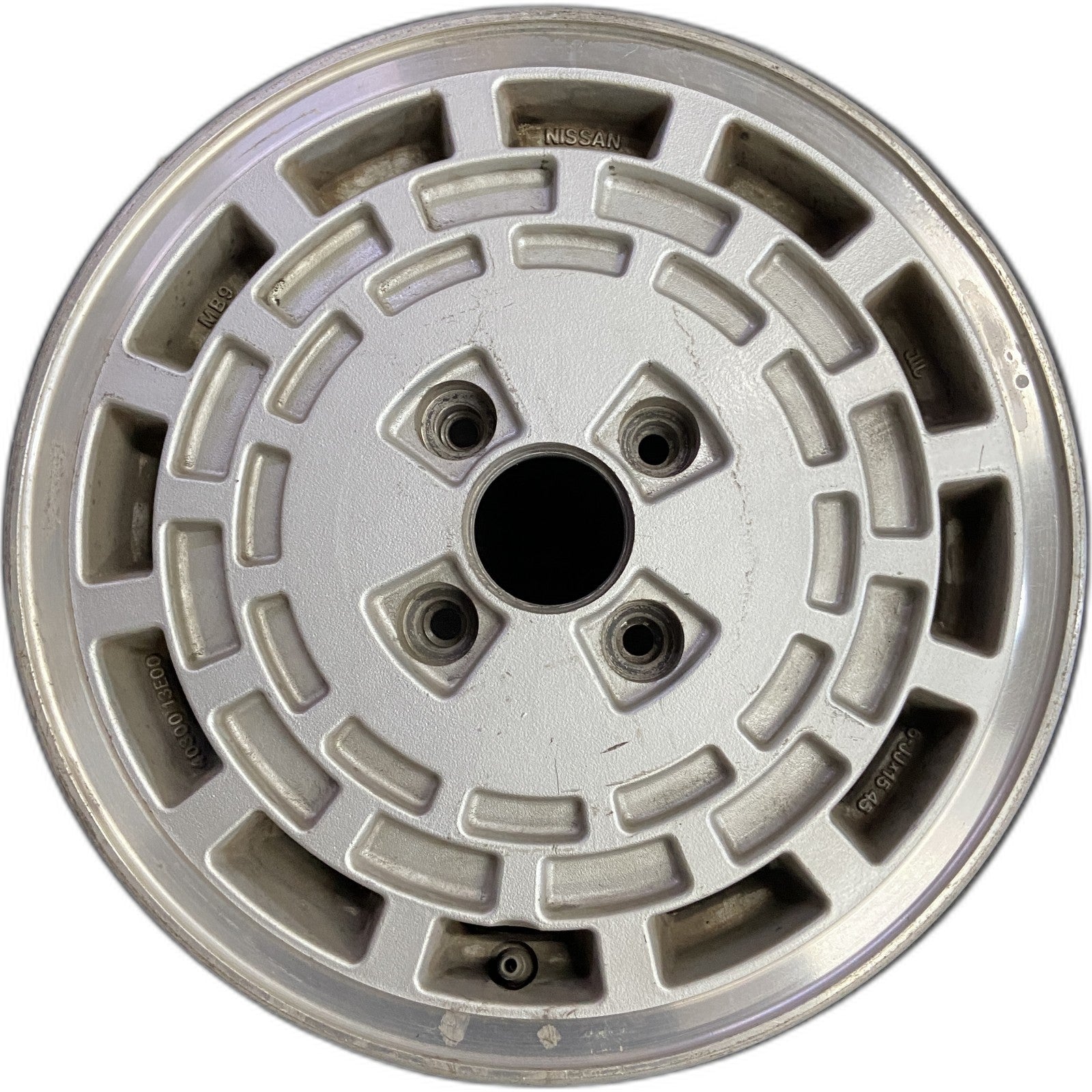 Nissan SILVER MAXIMA OEM 15x6 Inch 1985-1986 4030013E85 4030013E25 Rim ...