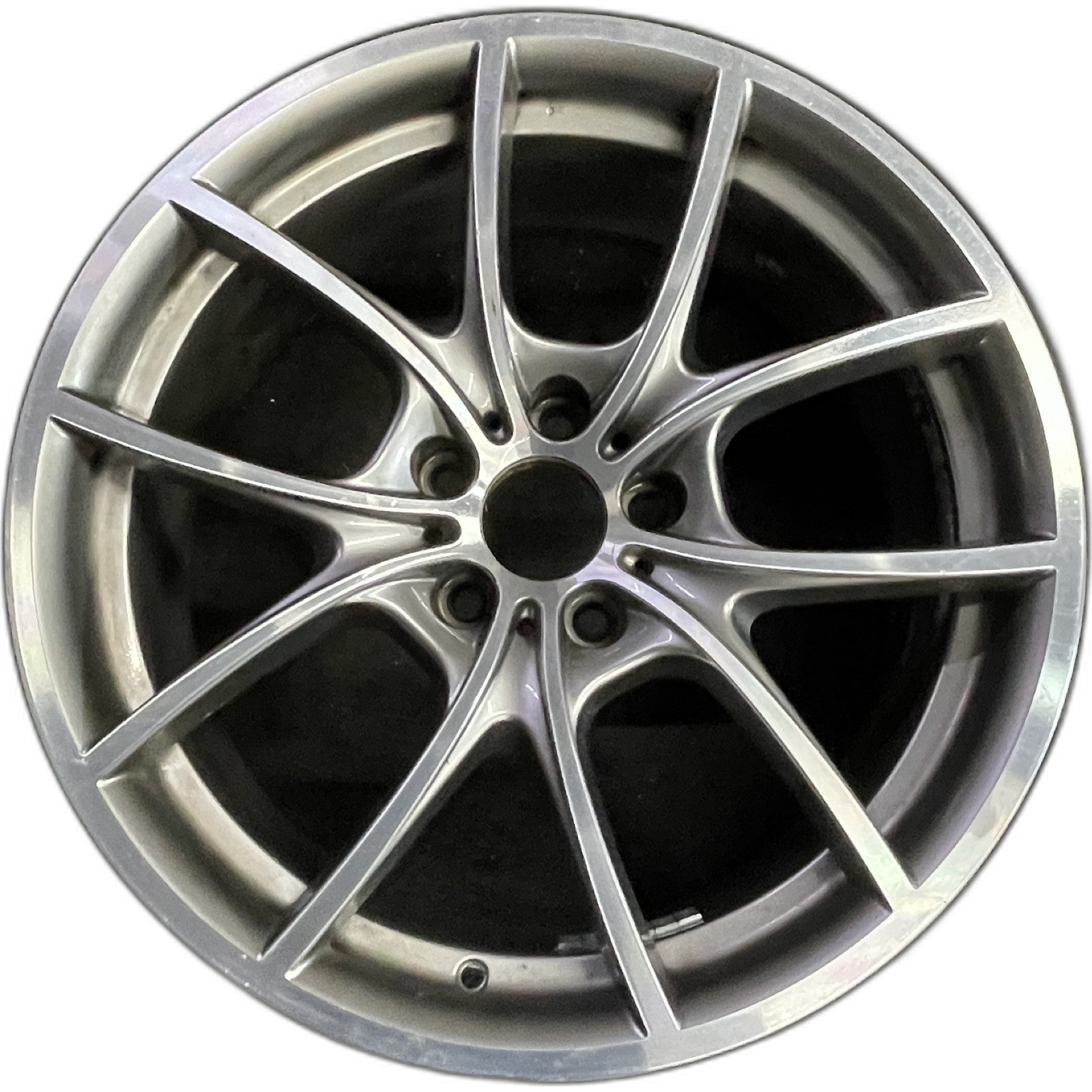 REAR BMW MACHINED SILVER 640i ACTIVEHYBRID 5 528i 650i OEM 20x9 ...