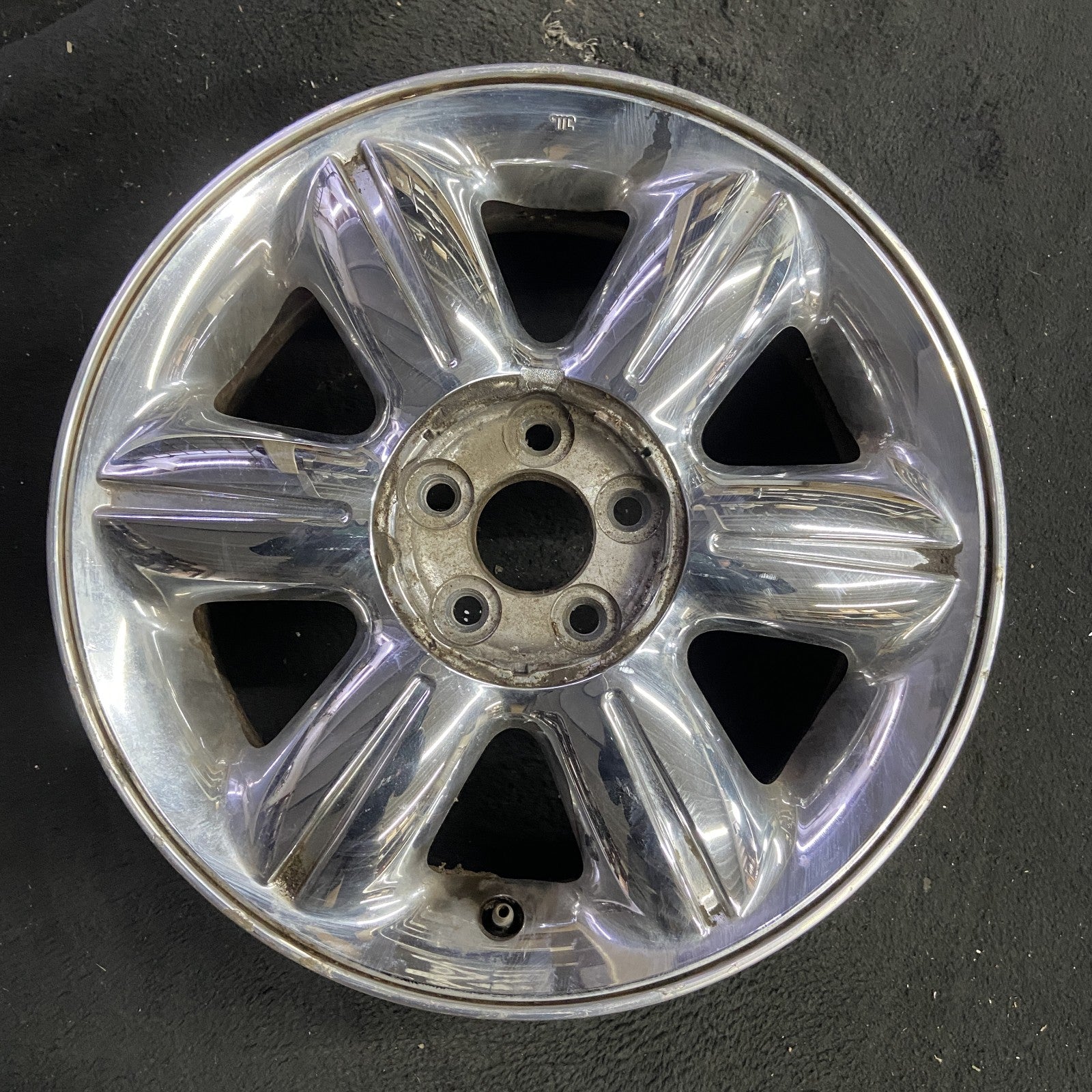 Chrysler PT CRUISER OEM 16x6 Inch 2001-2005 6 spoke clad plastic ...