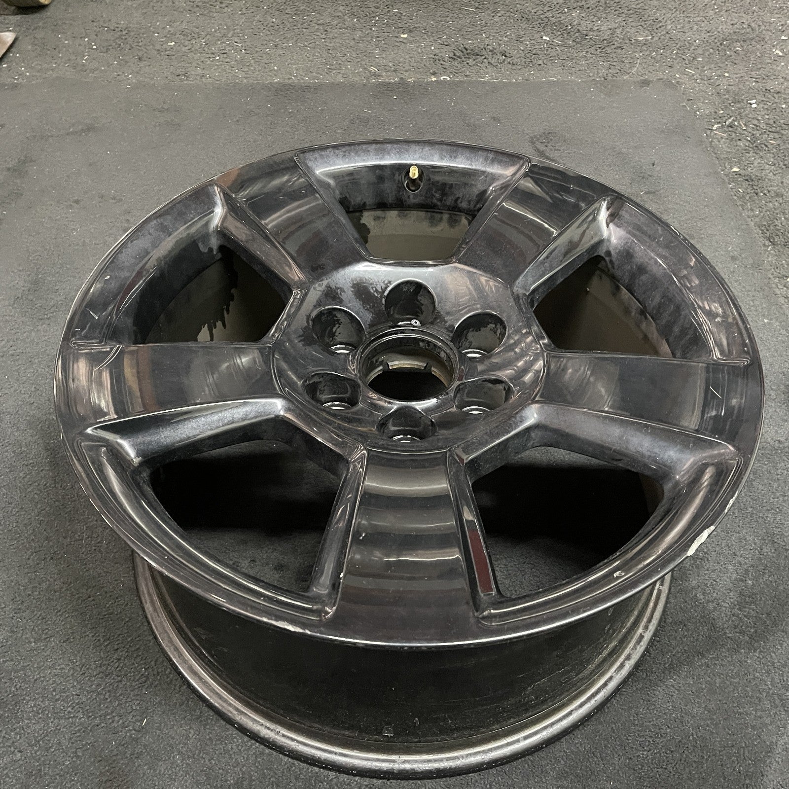 23430212 Rzo Chevrolet GMC BLACK YUKON XL 1500 SUBURBAN TAHOE OEM Wheel 23430212 5 ...