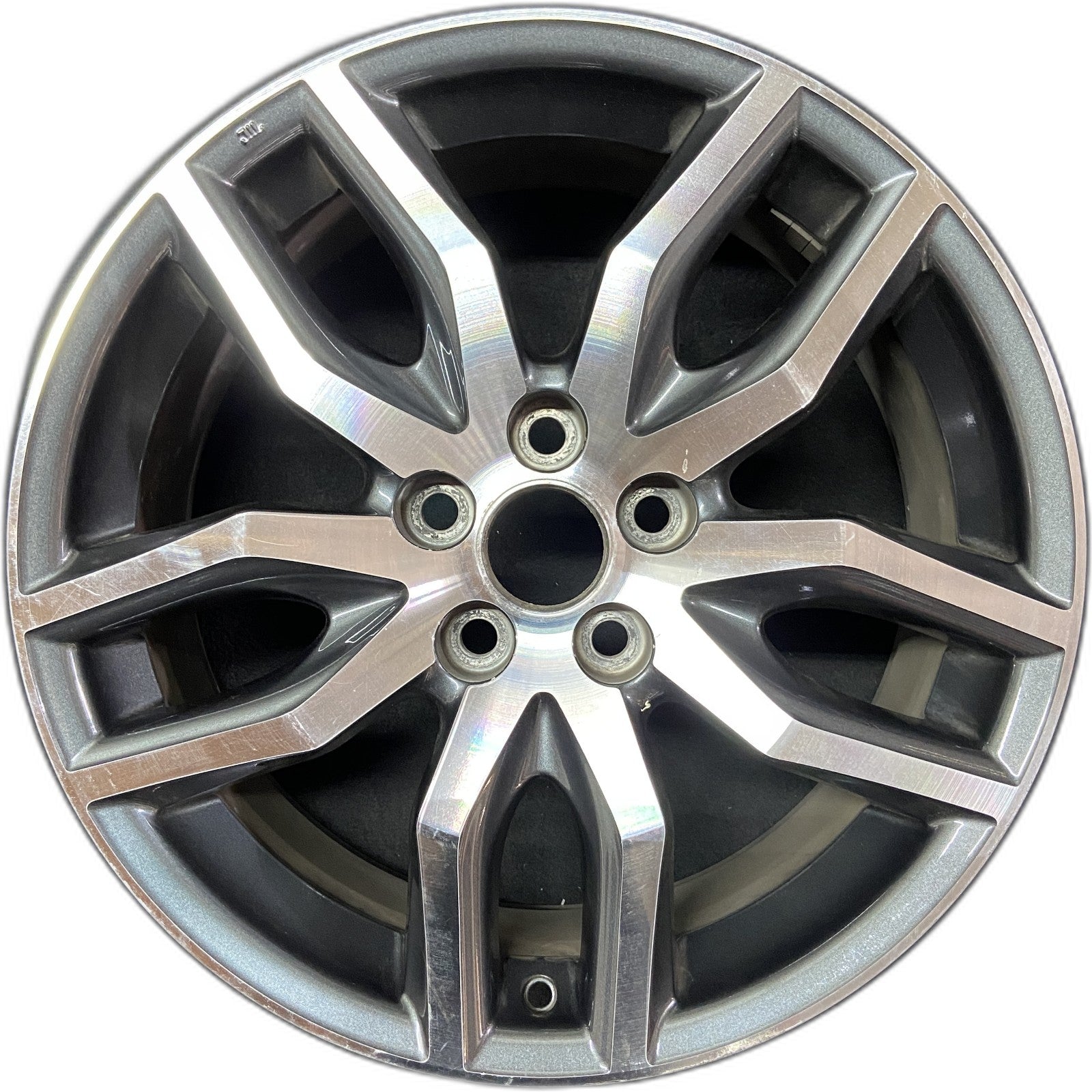 Scion MACHINED CHARCOAL TC OEM Wheel 2014-2016 18x7.5 Inch 4261121250 5 ...