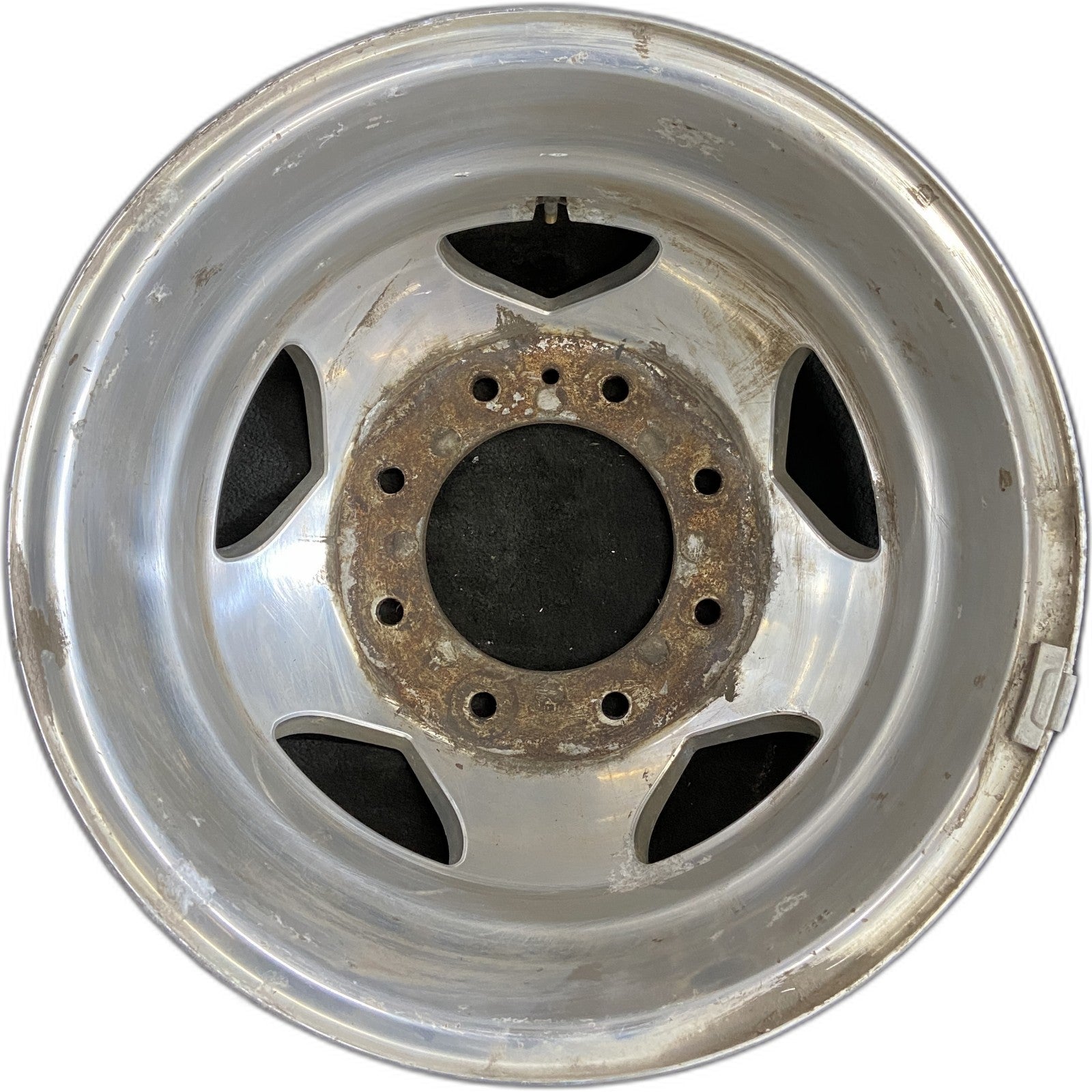 REAR GMC Chevrolet POLISHED SILVERADO 3500 PICKUP SIERRA OEM Wheel 2011 ...