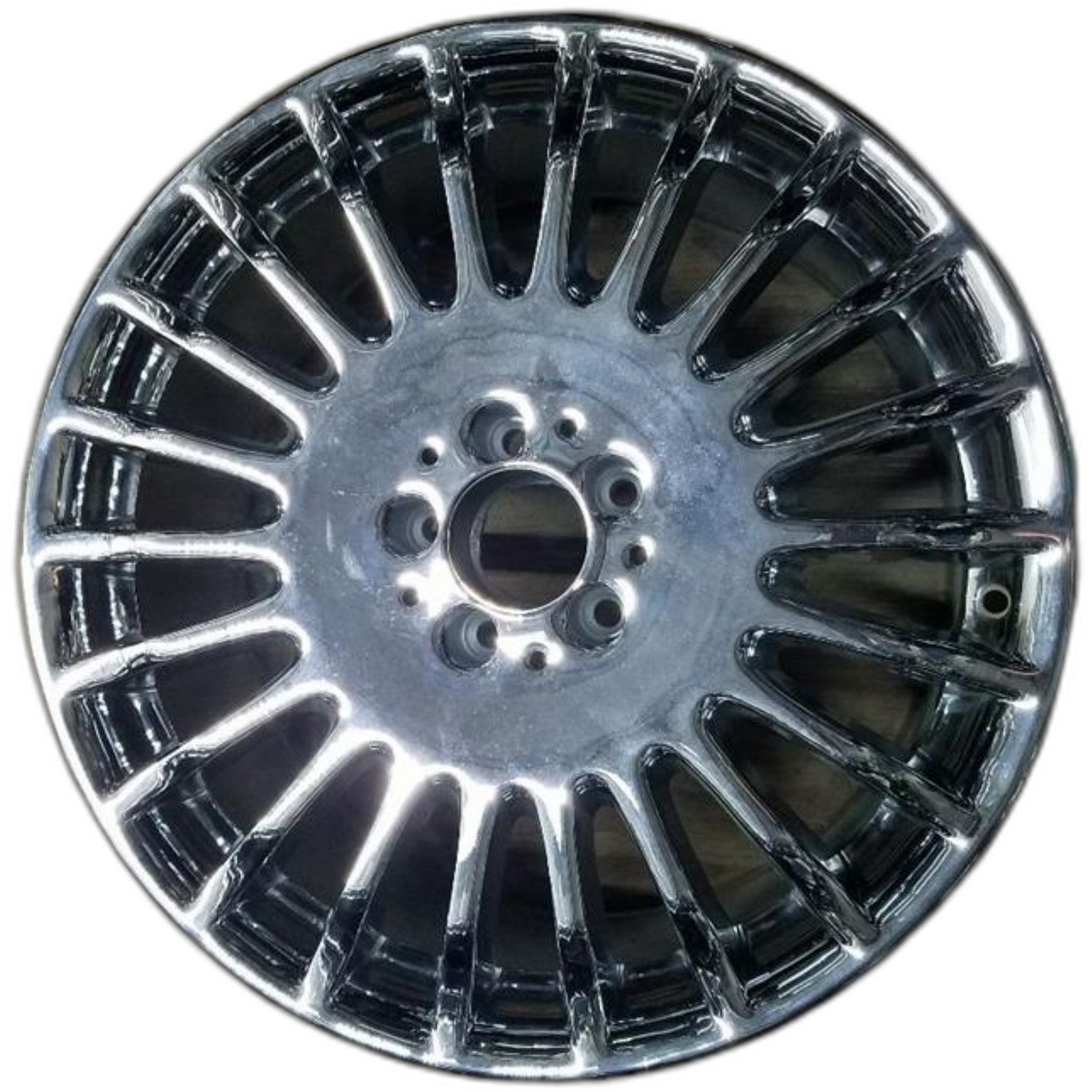 REAR Mercedes-Benz CHROME S-CLASS OEM Wheel 221 S550 2007 19x9.5 Inch ...
