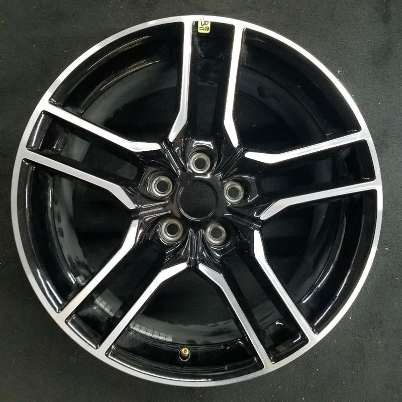 Ford MACHINED BLACK MUSTANG OEM Wheel 2018-2023 18x8 Inch aluminum ...