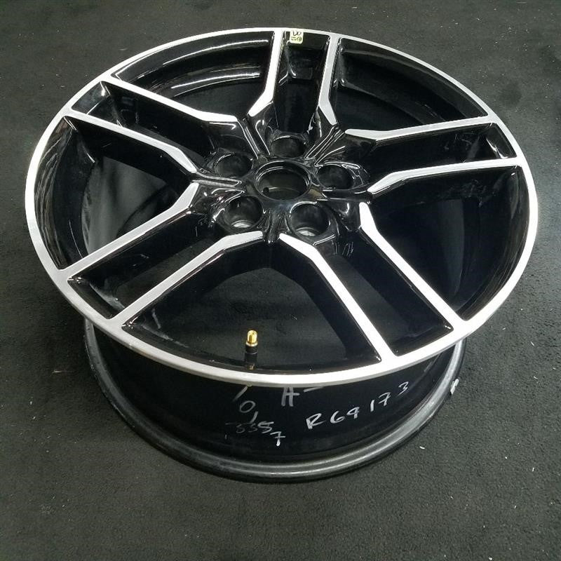Ford MACHINED BLACK MUSTANG OEM Wheel 2018-2023 18x8 Inch aluminum ...