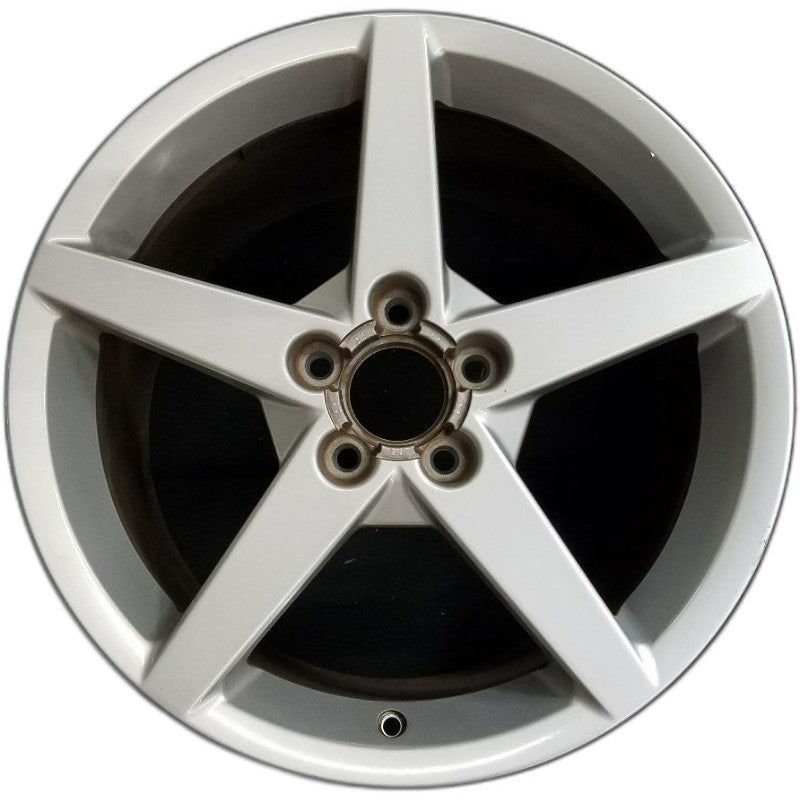 REAR Chevrolet SILVER CORVETTE OEM Wheel 2005-2007 19x10 Inch UTB ...
