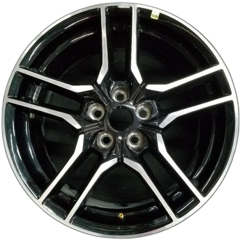 Ford MACHINED BLACK MUSTANG OEM Wheel 2018-2023 18x8 Inch aluminum ...