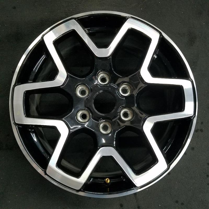 Ford MACHINED BLACK BRONCO OEM Wheel 18x7.5 Inch 2021-2024 M2DZ1007T ...