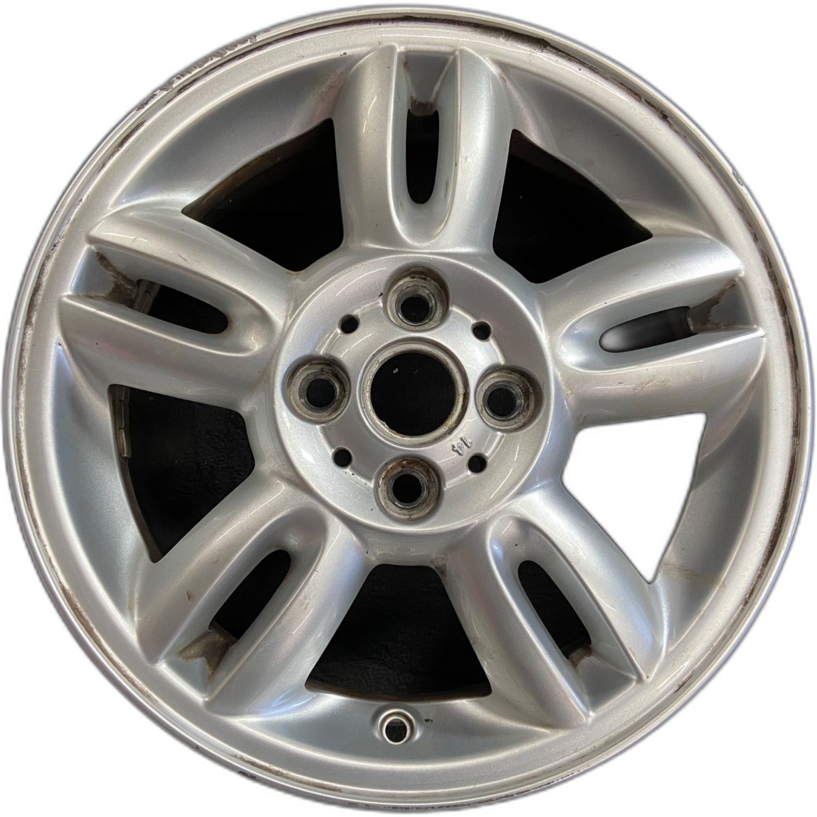 Mini SILVER COOPER CLUBMAN OEM Wheel 2011-2014 15x5.5 Inch 36116791930 ...