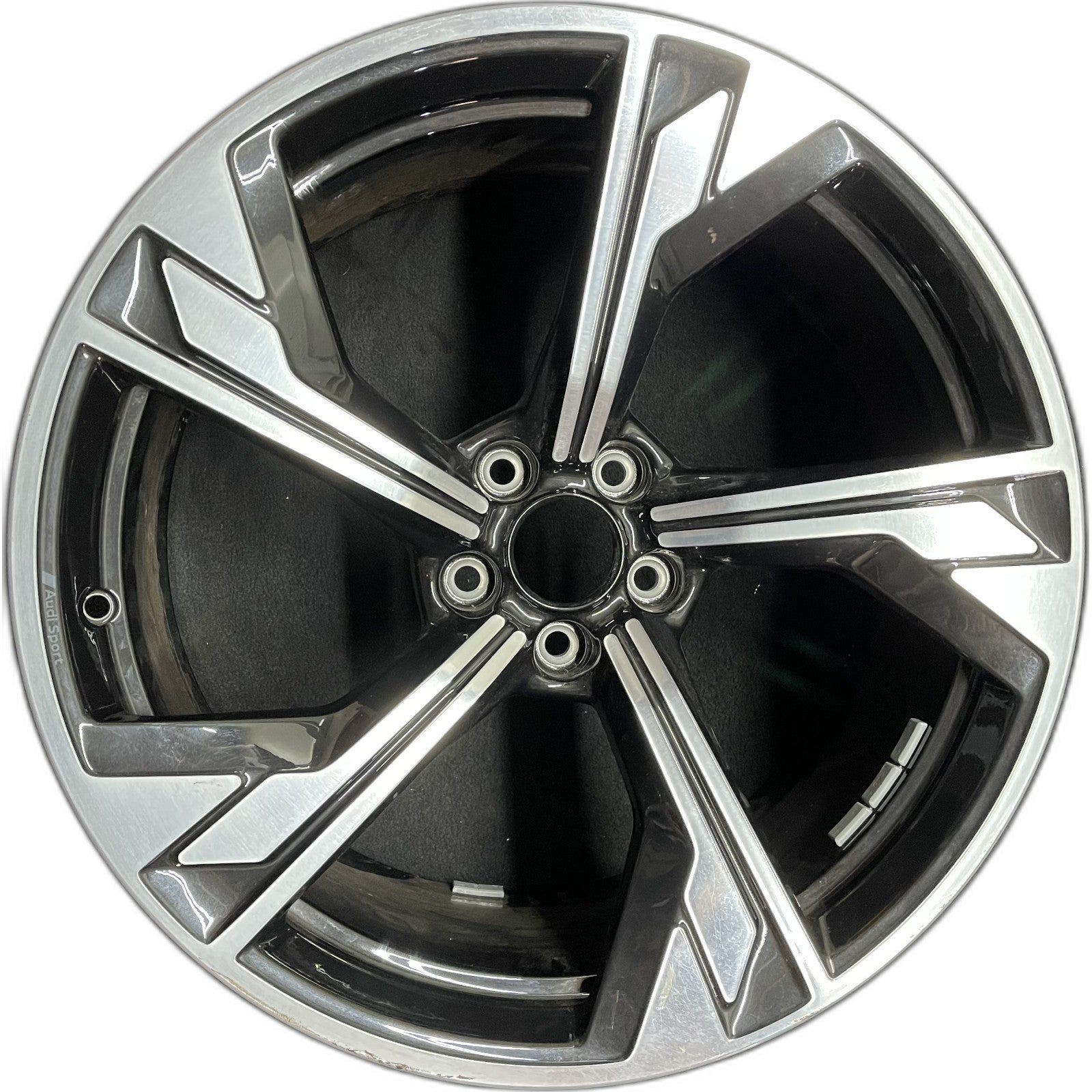 Rs5 Rims Audi MACHINED BLACK RS5 OEM Wheel 2019-2024 20x9 8W0601025DT 8W0601025 ...