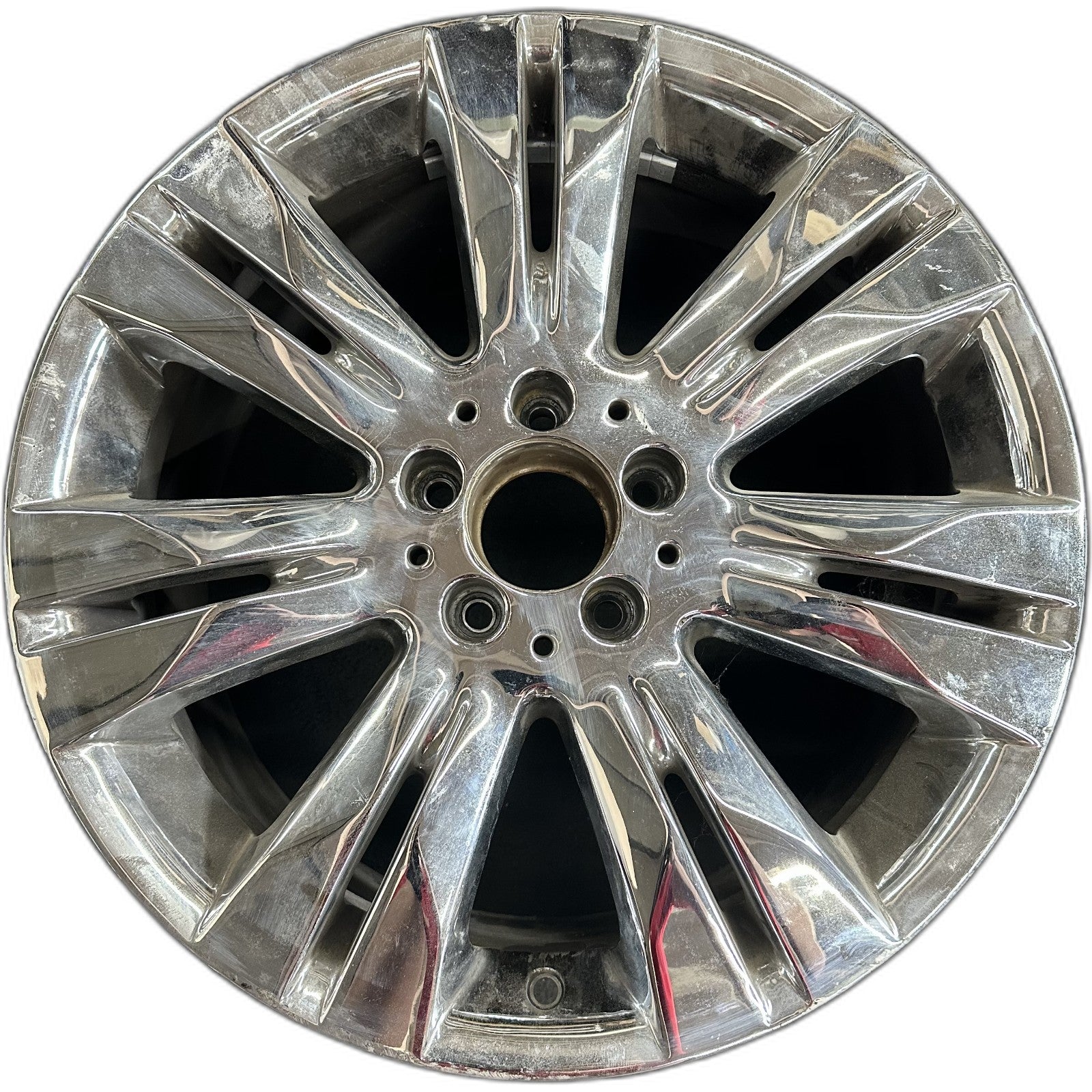 Mercedes-Benz CHROME S-CLASS OEM Wheel 221 S550 2009 18x8.5 Inch 7 ...