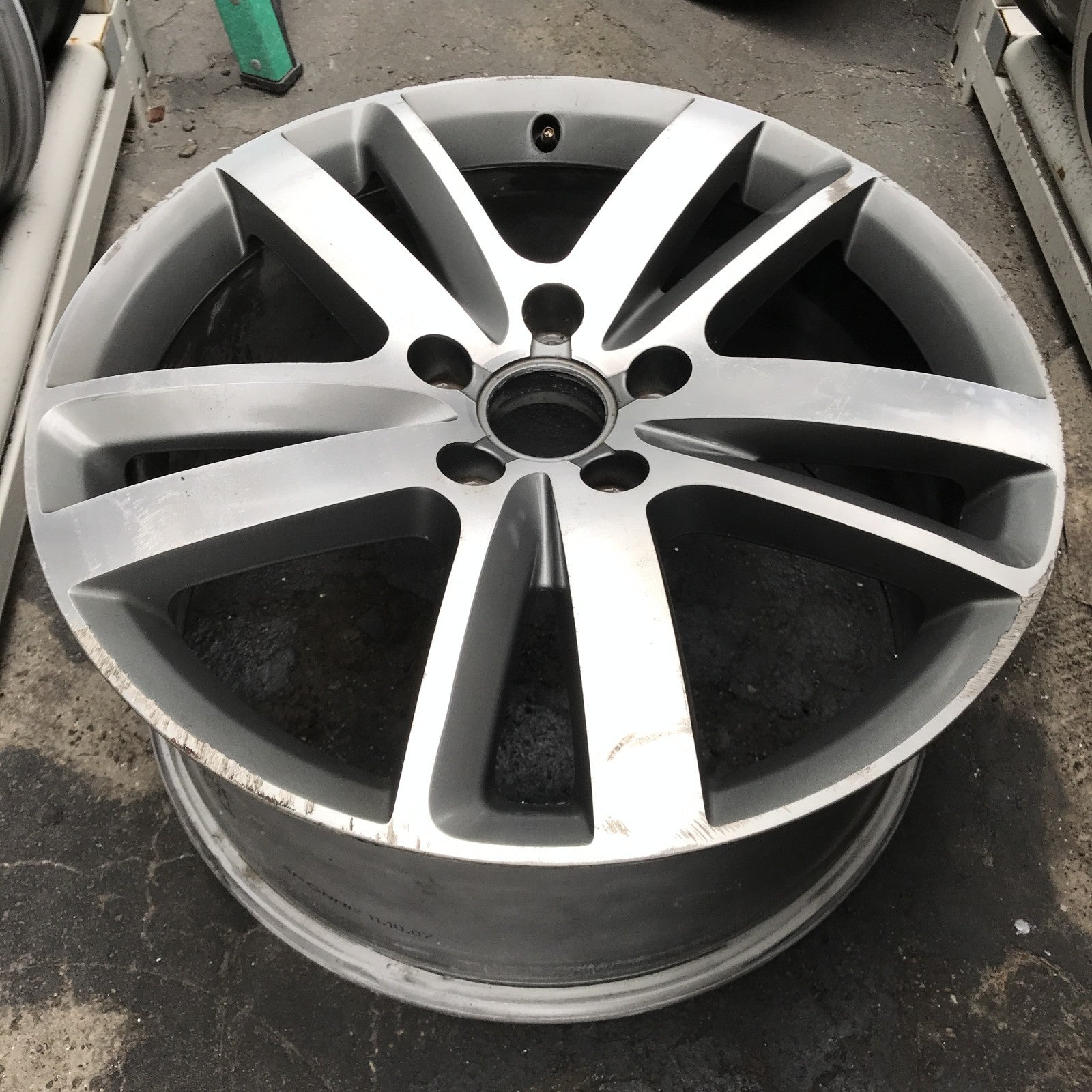 Audi Q7 OEM Wheel 20x9 2010-2015 4L0601025AJ 10 spoke Original ALLOY F